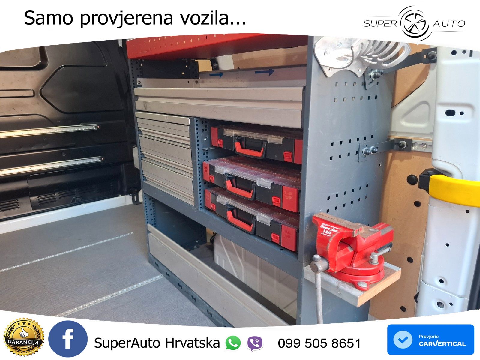 Ford Transit Custom 280 L1H1 Trend Kamera Nav Sortimo 105 KS