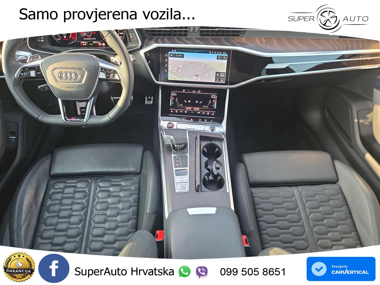 Audi RS6 Avant 4.0 TFSI V8 (600 KS) quattro Tiptronic Kuka LED+GR SJED+ACC