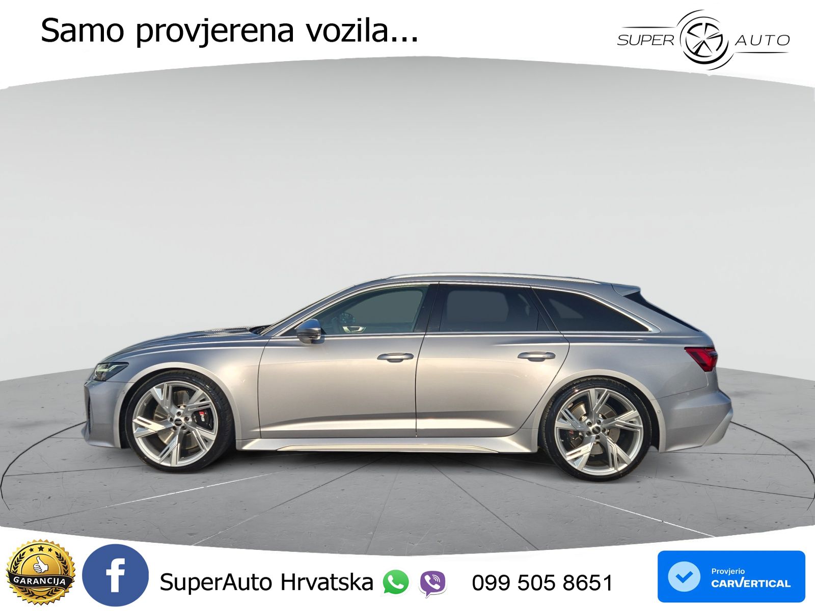 Audi RS6 Avant 4.0 TFSI V8 (600 KS) quattro Tiptronic Kuka LED+GR SJED+ACC