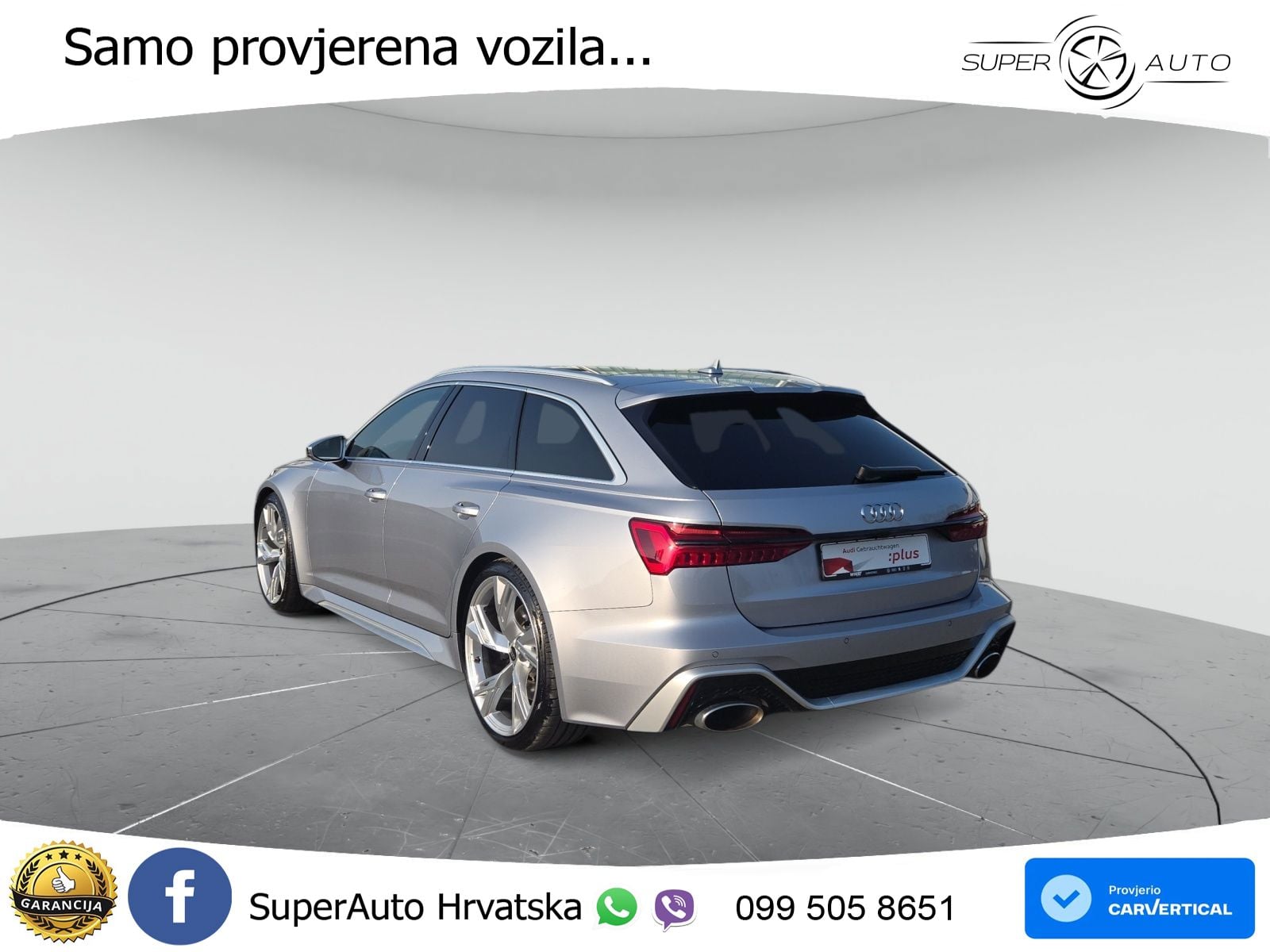 Audi RS6 Avant 4.0 TFSI V8 (600 KS) quattro Tiptronic Kuka LED+GR SJED+ACC