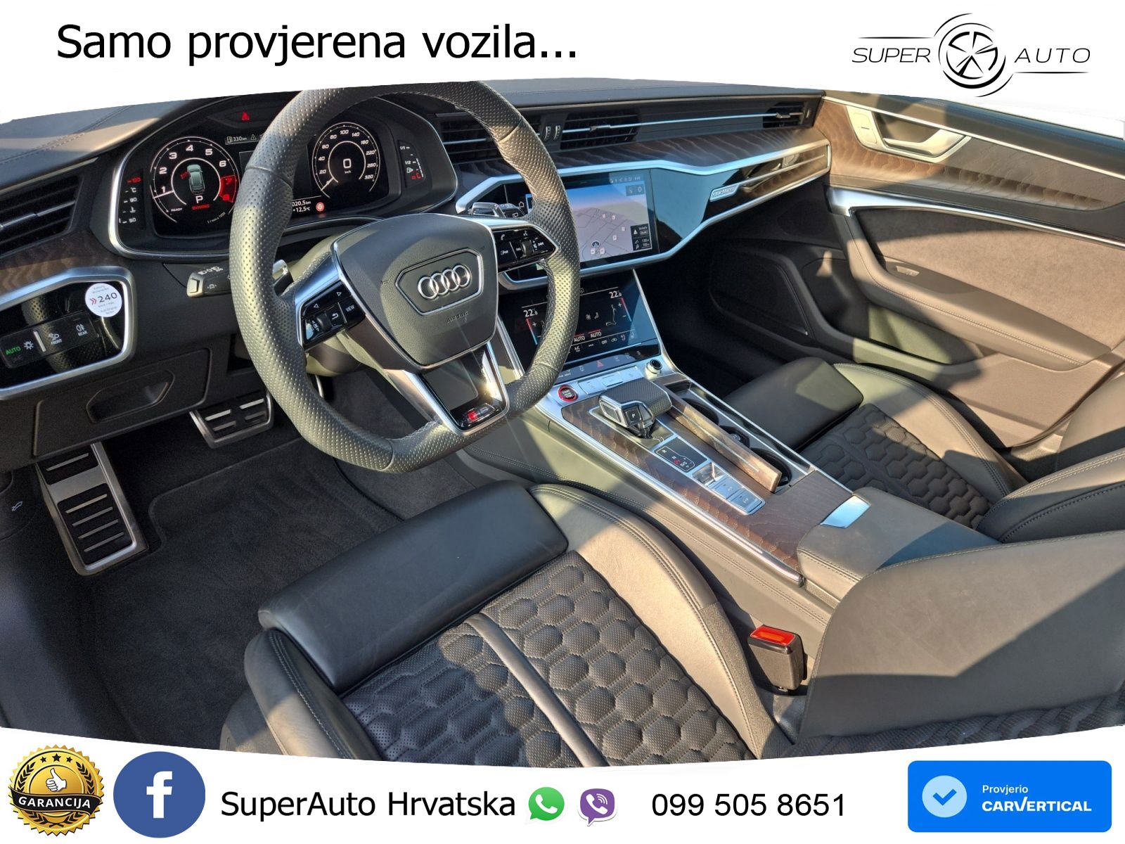 Audi RS6 Avant 4.0 TFSI V8 (600 KS) quattro Tiptronic Kuka LED+GR SJED+ACC