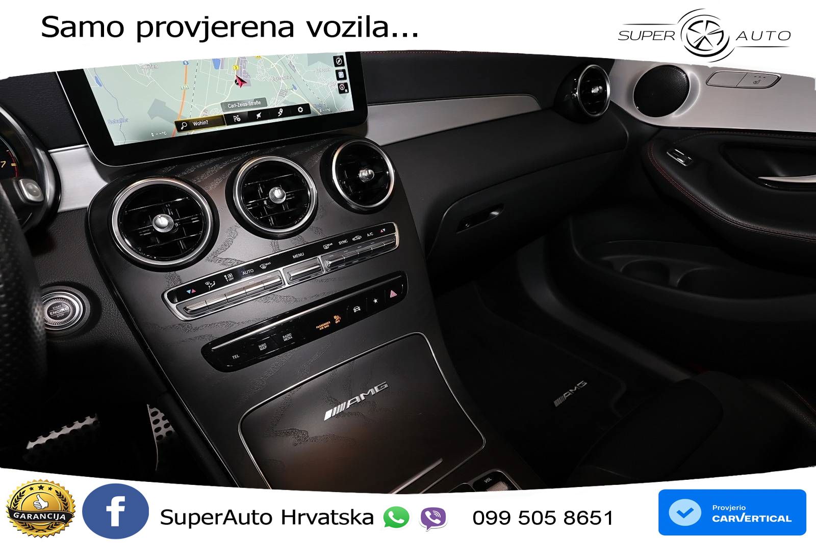 Mercedes AMG GLC 43 V6 (390 KS) 4MATIC TCT LED+GR SJED+ACC