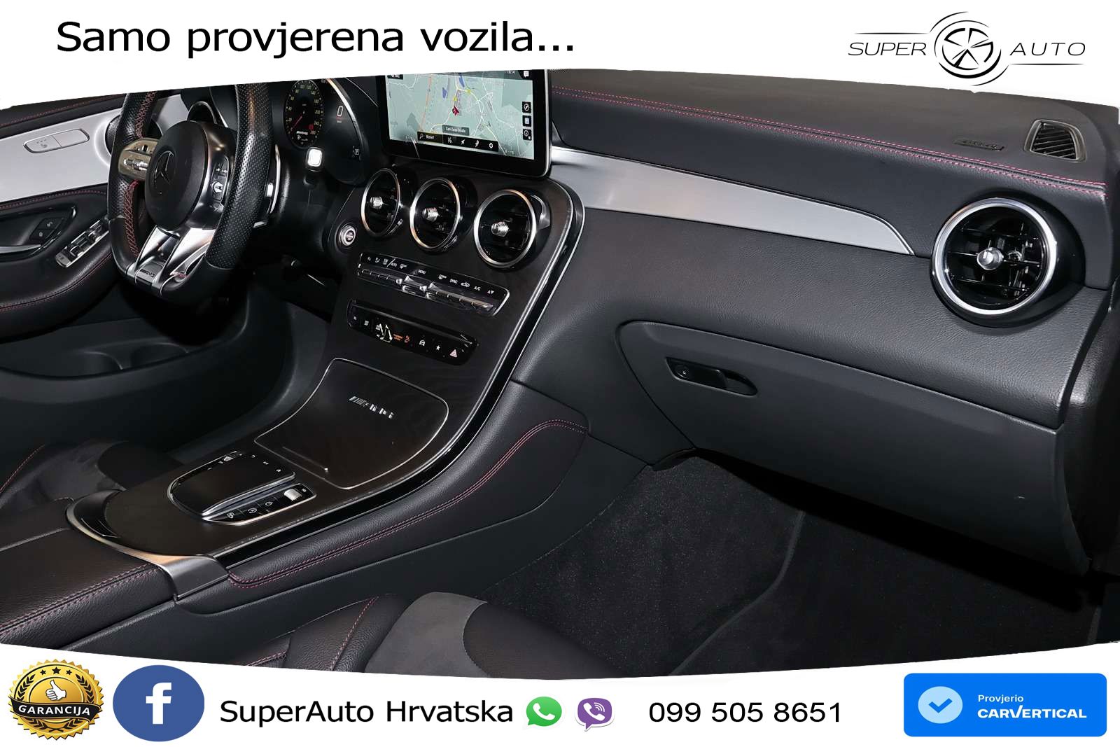 Mercedes AMG GLC 43 V6 (390 KS) 4MATIC TCT LED+GR SJED+ACC