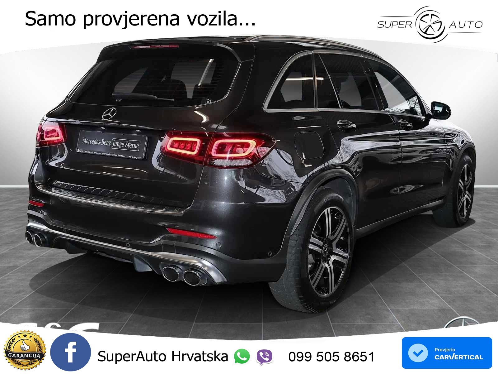 Mercedes AMG GLC 43 V6 (390 KS) 4MATIC TCT LED+GR SJED+ACC