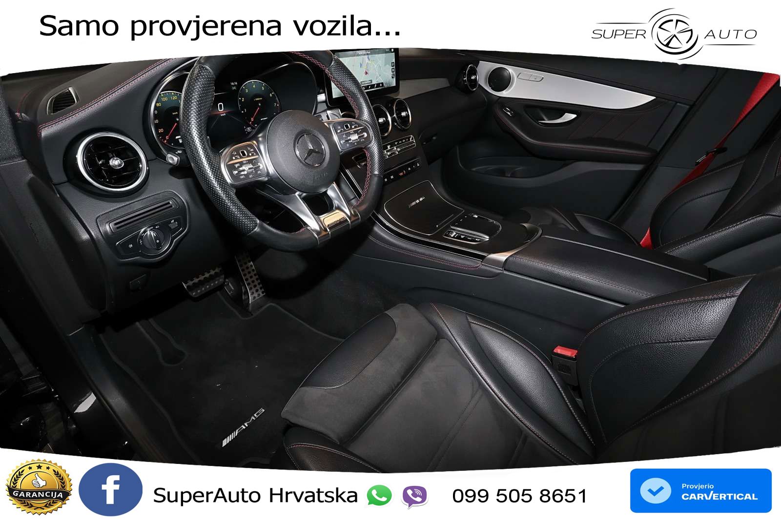 Mercedes AMG GLC 43 V6 (390 KS) 4MATIC TCT LED+GR SJED+ACC