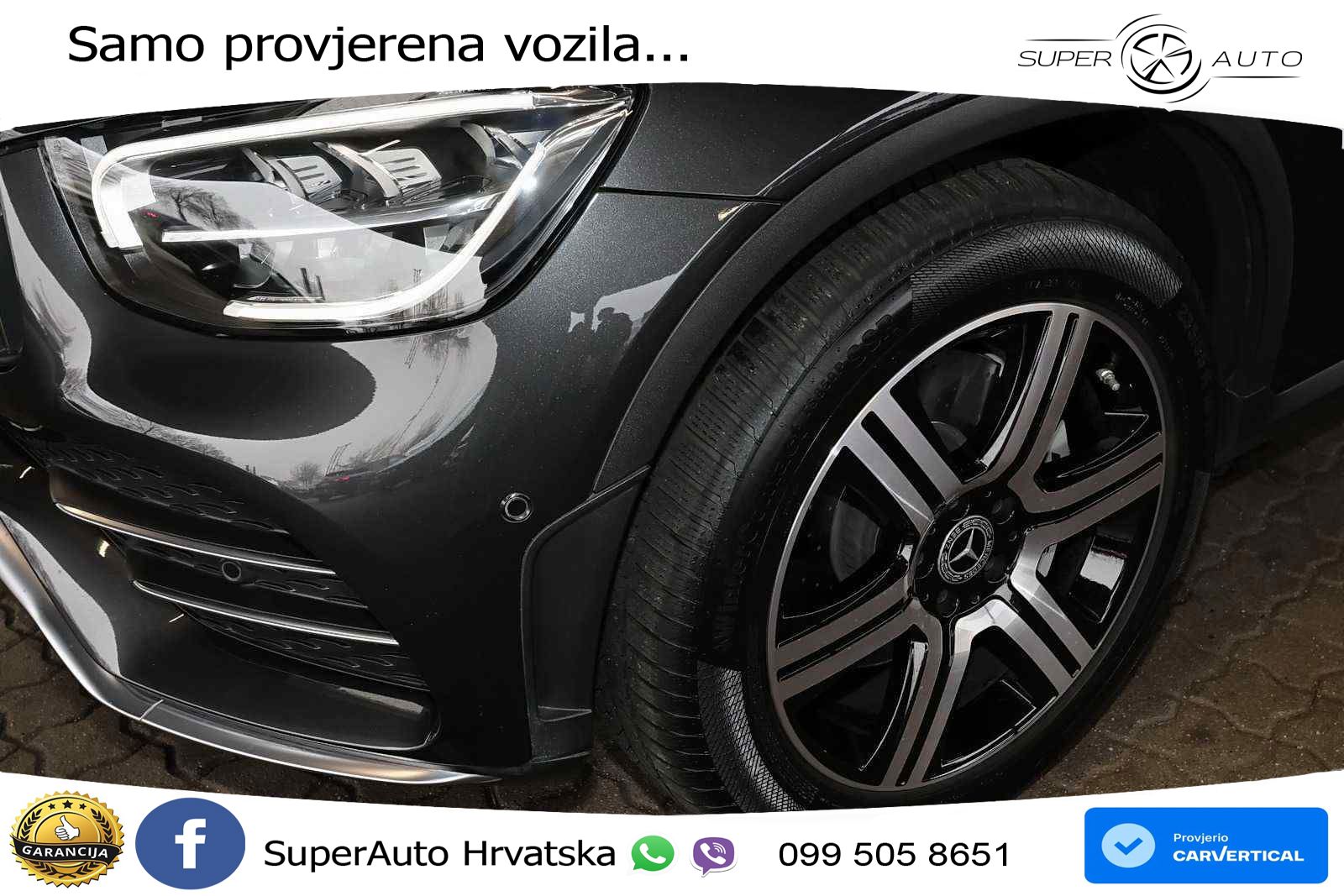 Mercedes AMG GLC 43 V6 (390 KS) 4MATIC TCT LED+GR SJED+ACC