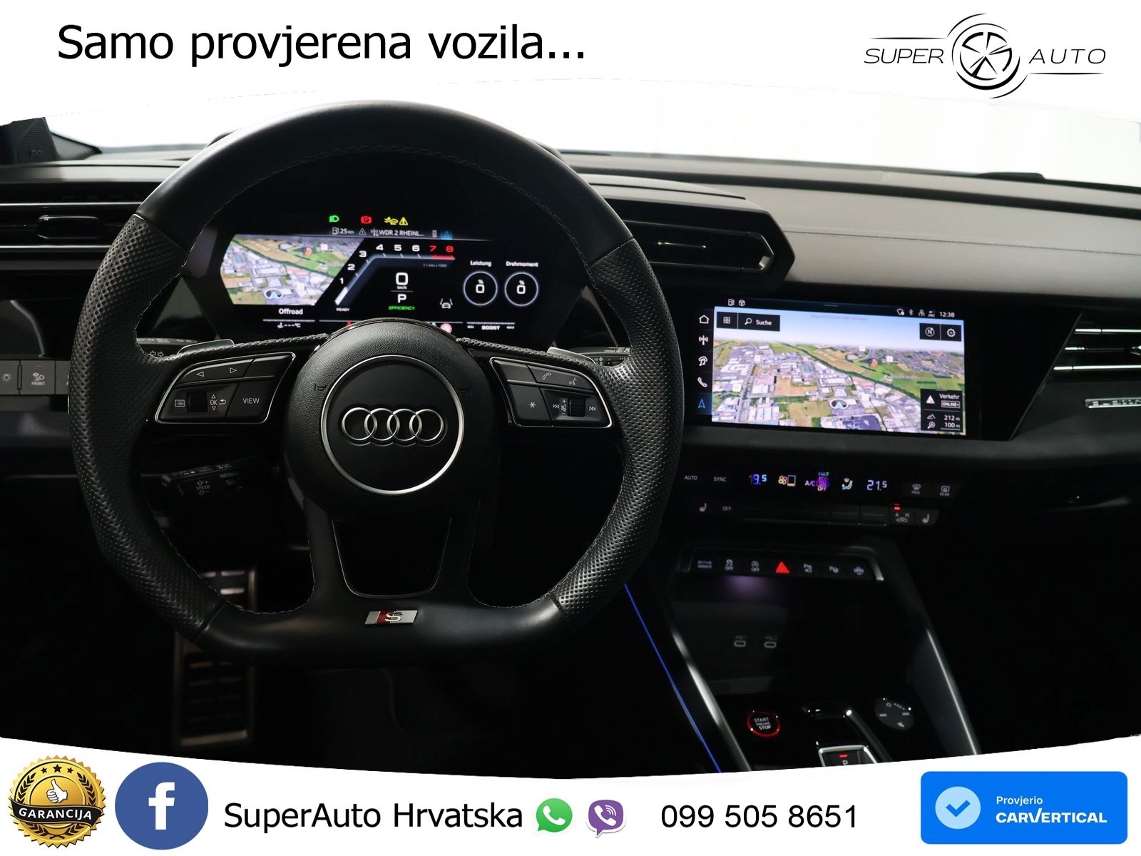Audi S3 2.0 TFSI (333 KS) quattro S tronic MATRIX+GR SJED+KAM