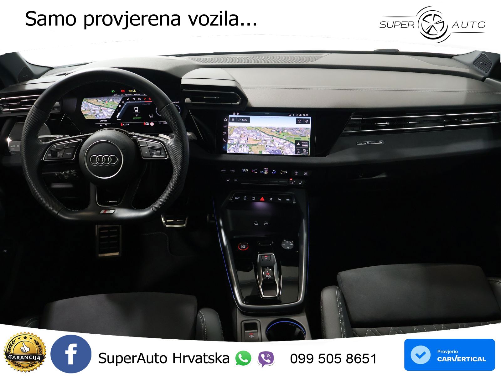 Audi S3 2.0 TFSI (333 KS) quattro S tronic MATRIX+GR SJED+KAM