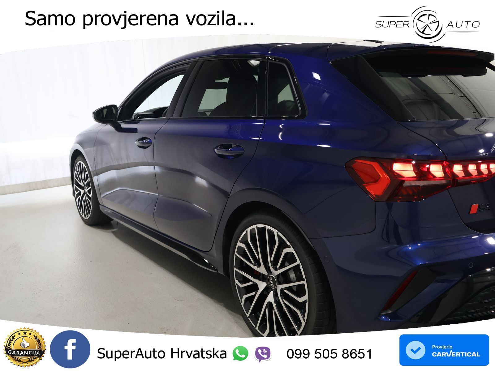 Audi S3 2.0 TFSI (333 KS) quattro S tronic MATRIX+GR SJED+KAM