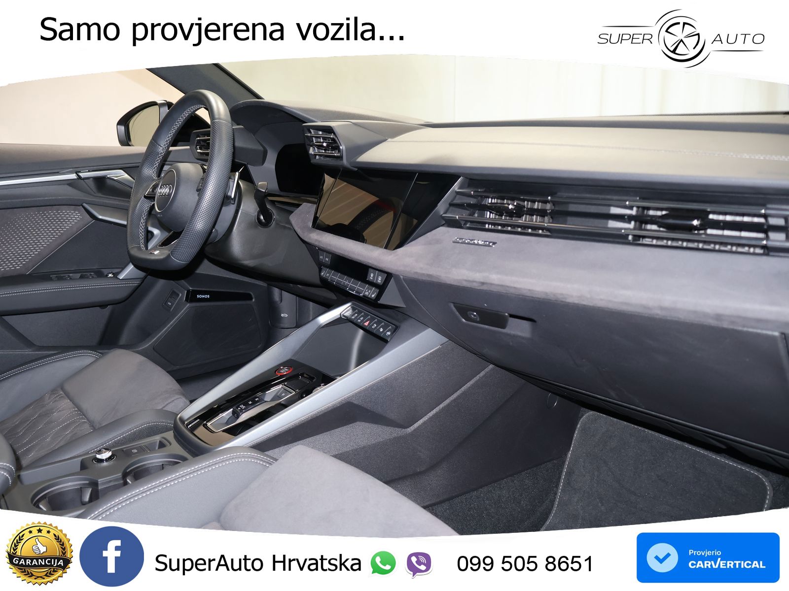 Audi S3 2.0 TFSI (333 KS) quattro S tronic MATRIX+GR SJED+KAM