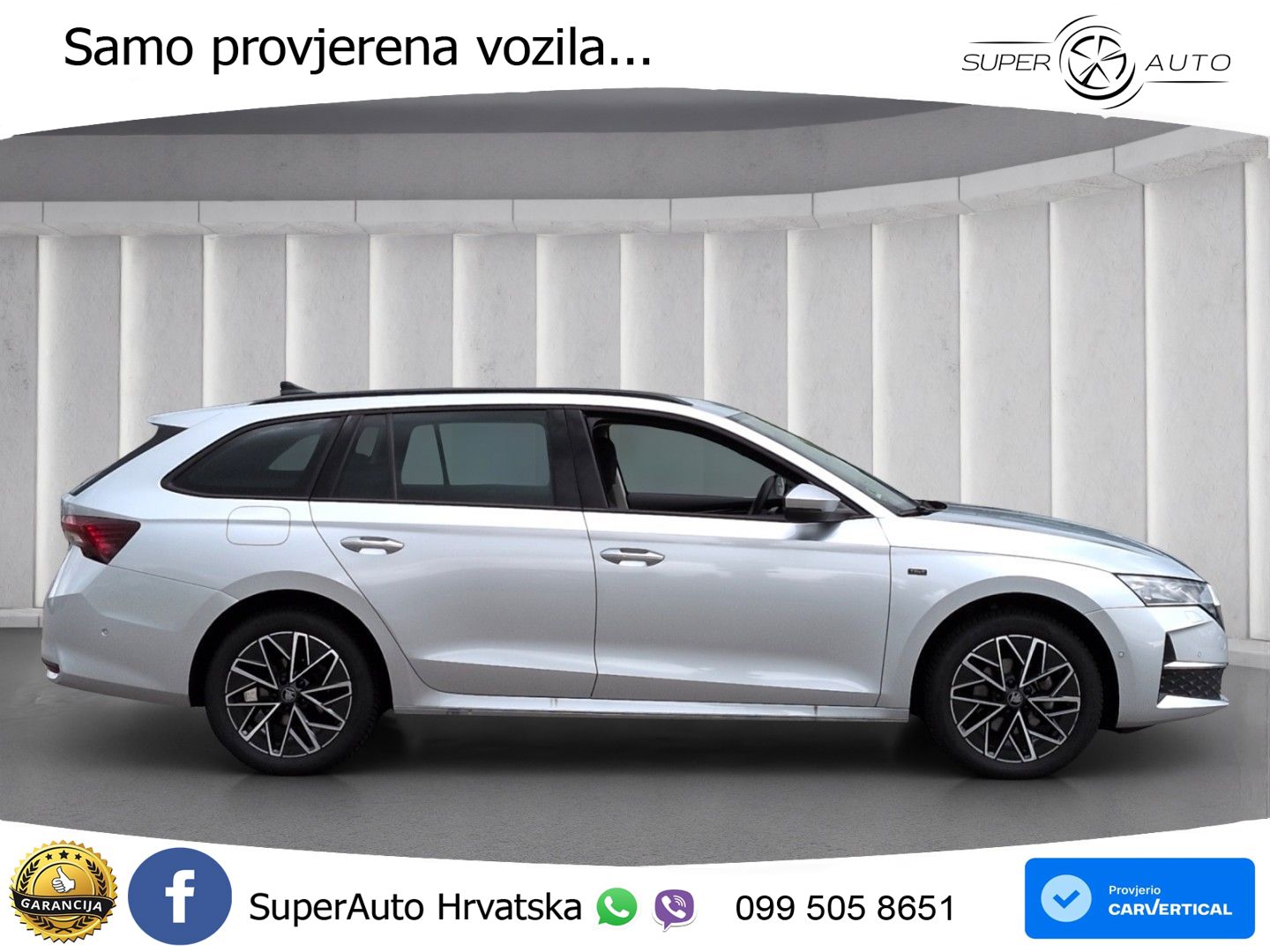 Škoda Octavia Combi 2.0 TDI (150 KS) DSG LED+GR SJED+ACC