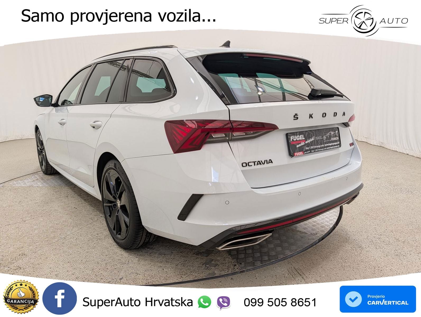 Škoda Octavia Combi RS 2.0 TDI (200 KS) DSG LED+GR SJED+ACC
