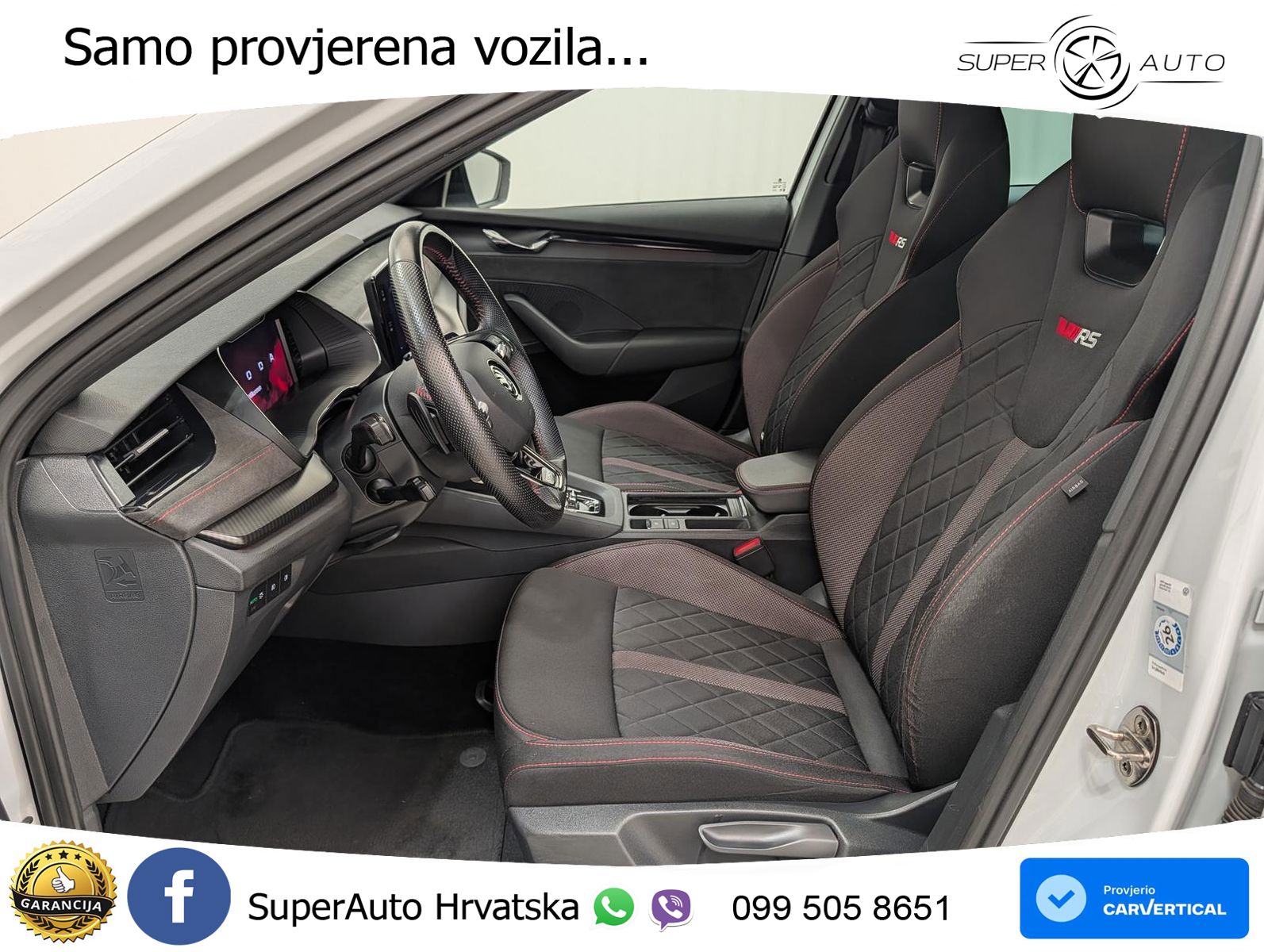 Škoda Octavia Combi RS 2.0 TDI (200 KS) DSG LED+GR SJED+ACC
