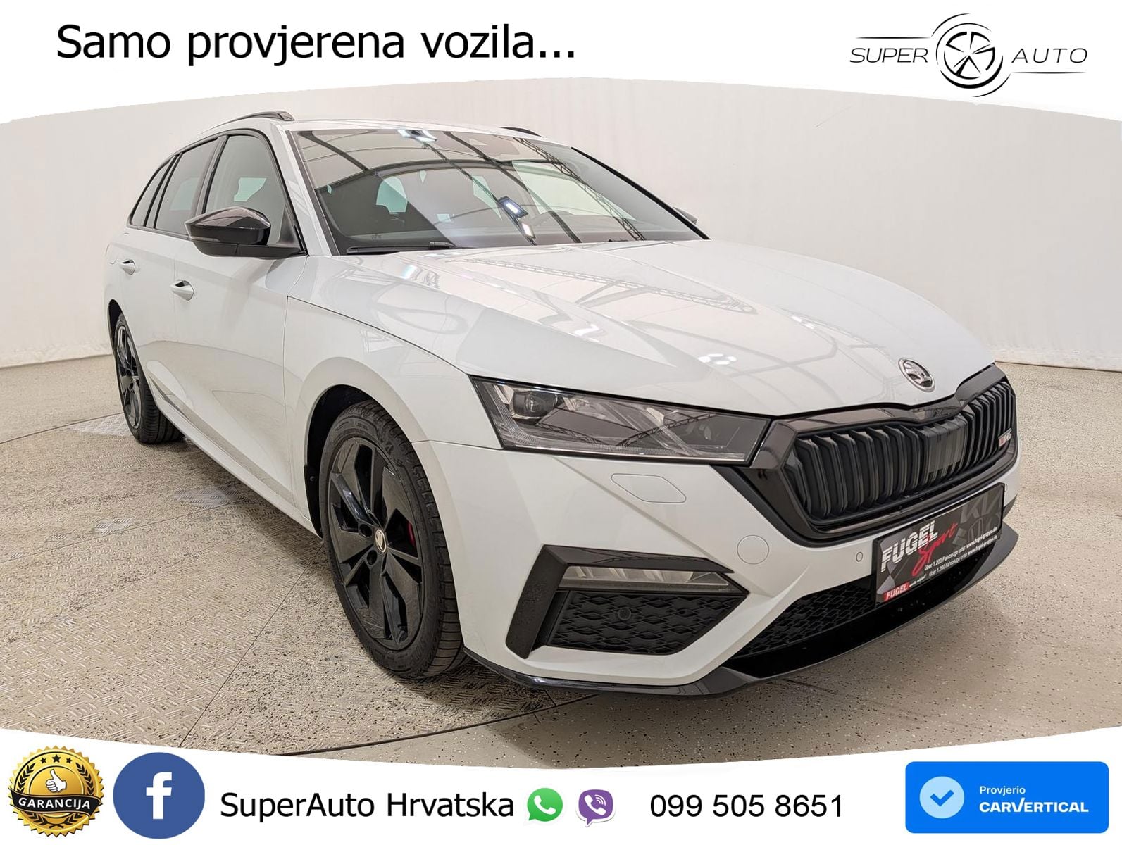 Škoda Octavia Combi RS 2.0 TDI (200 KS) DSG LED+GR SJED+ACC