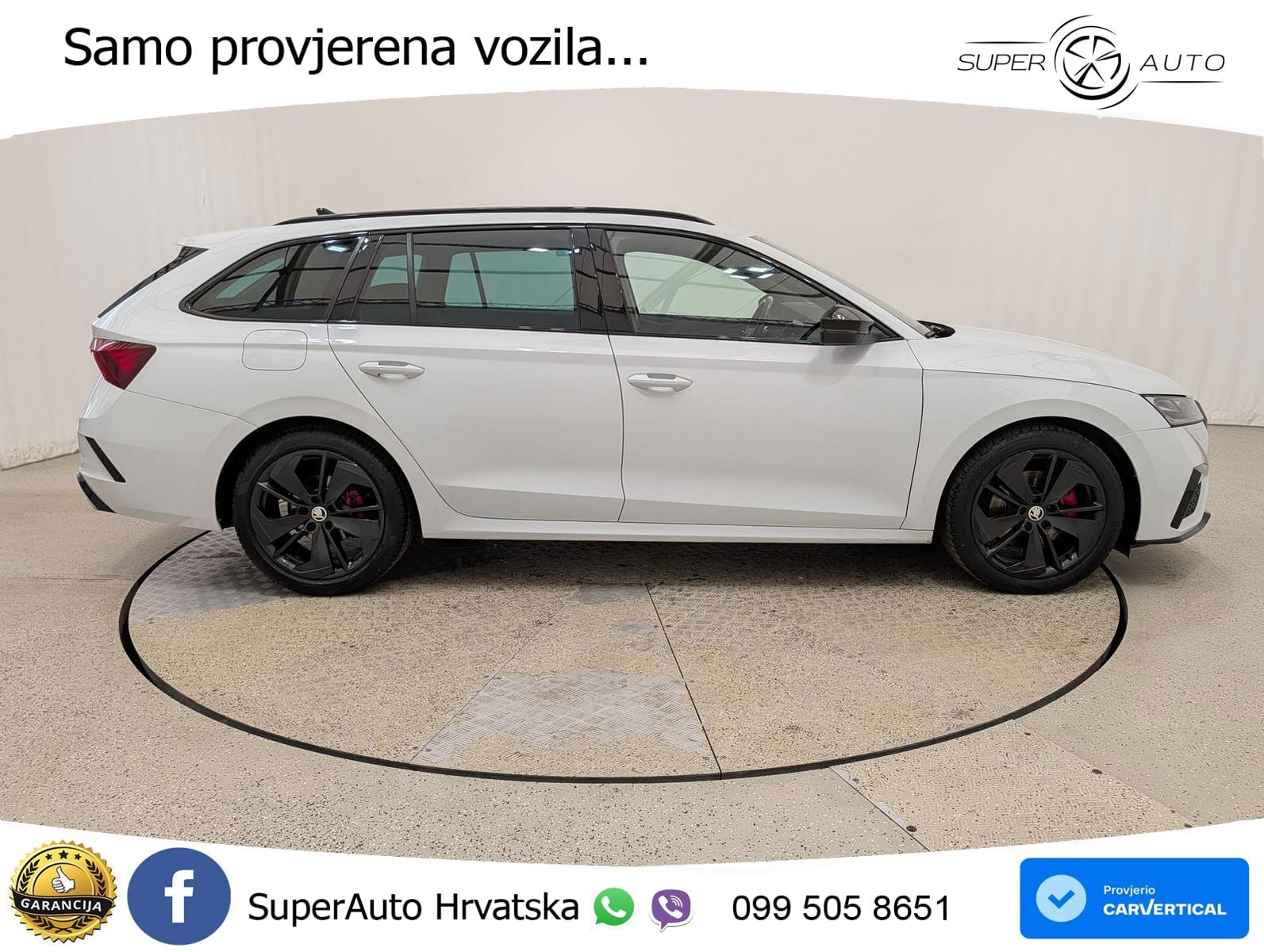 Škoda Octavia Combi RS 2.0 TDI (200 KS) DSG LED+GR SJED+ACC