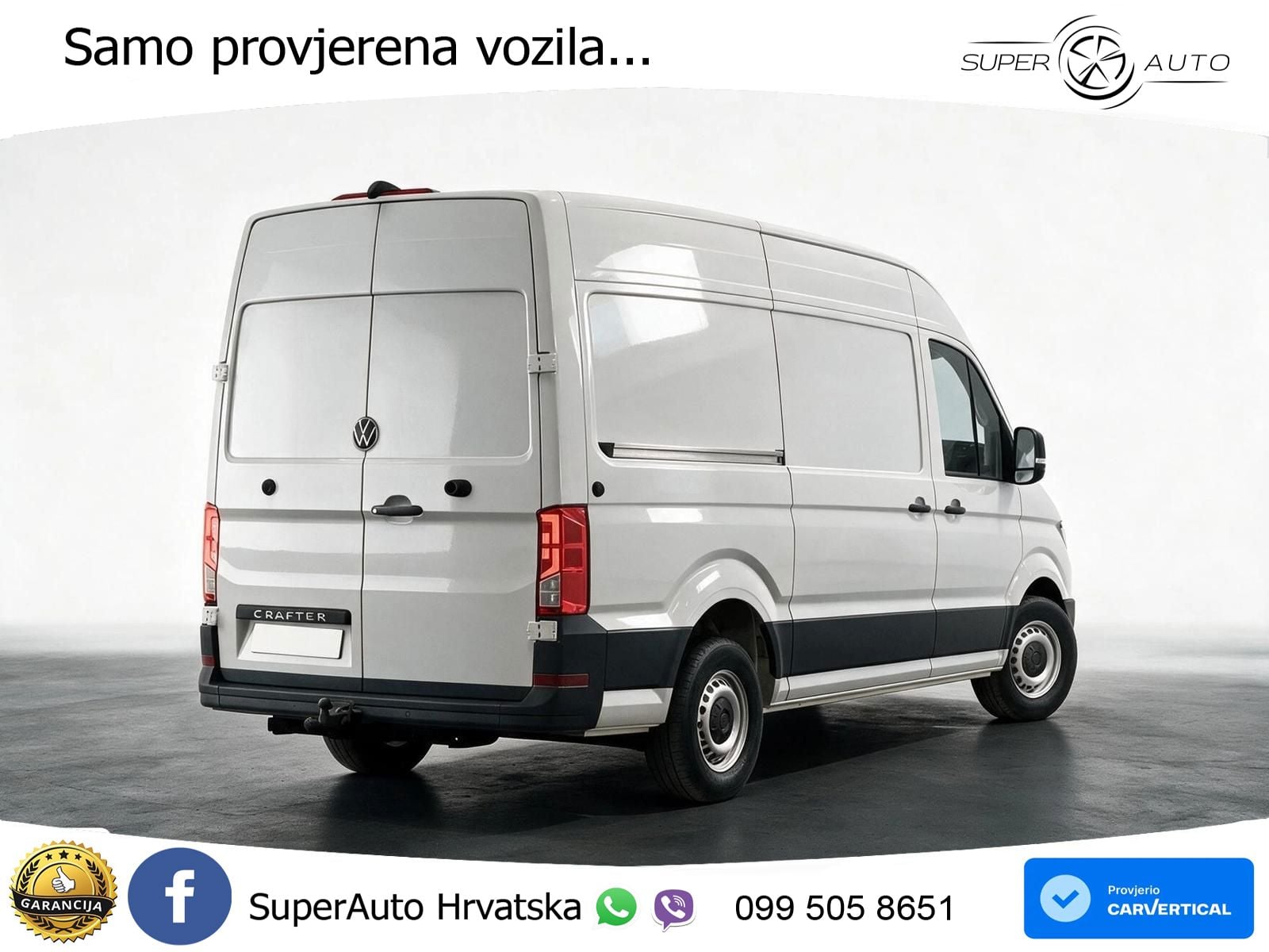 Volkswagen Crafter 35 L3H3 AHK APP - 5 Jahre Garantie - %%% 140 KS