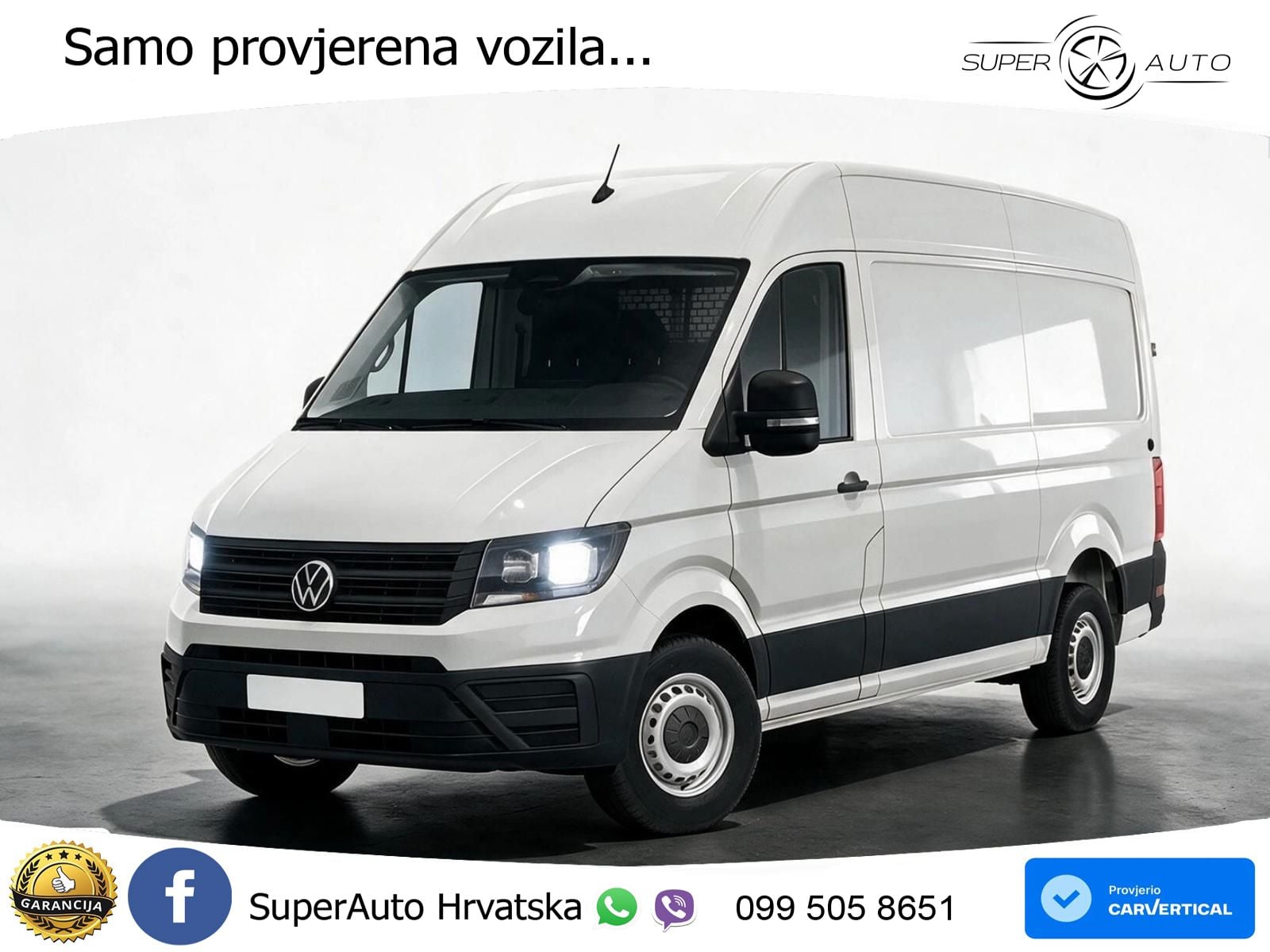 Volkswagen Crafter 35 L3H3 AHK APP - 5 Jahre Garantie - %%% 140 KS