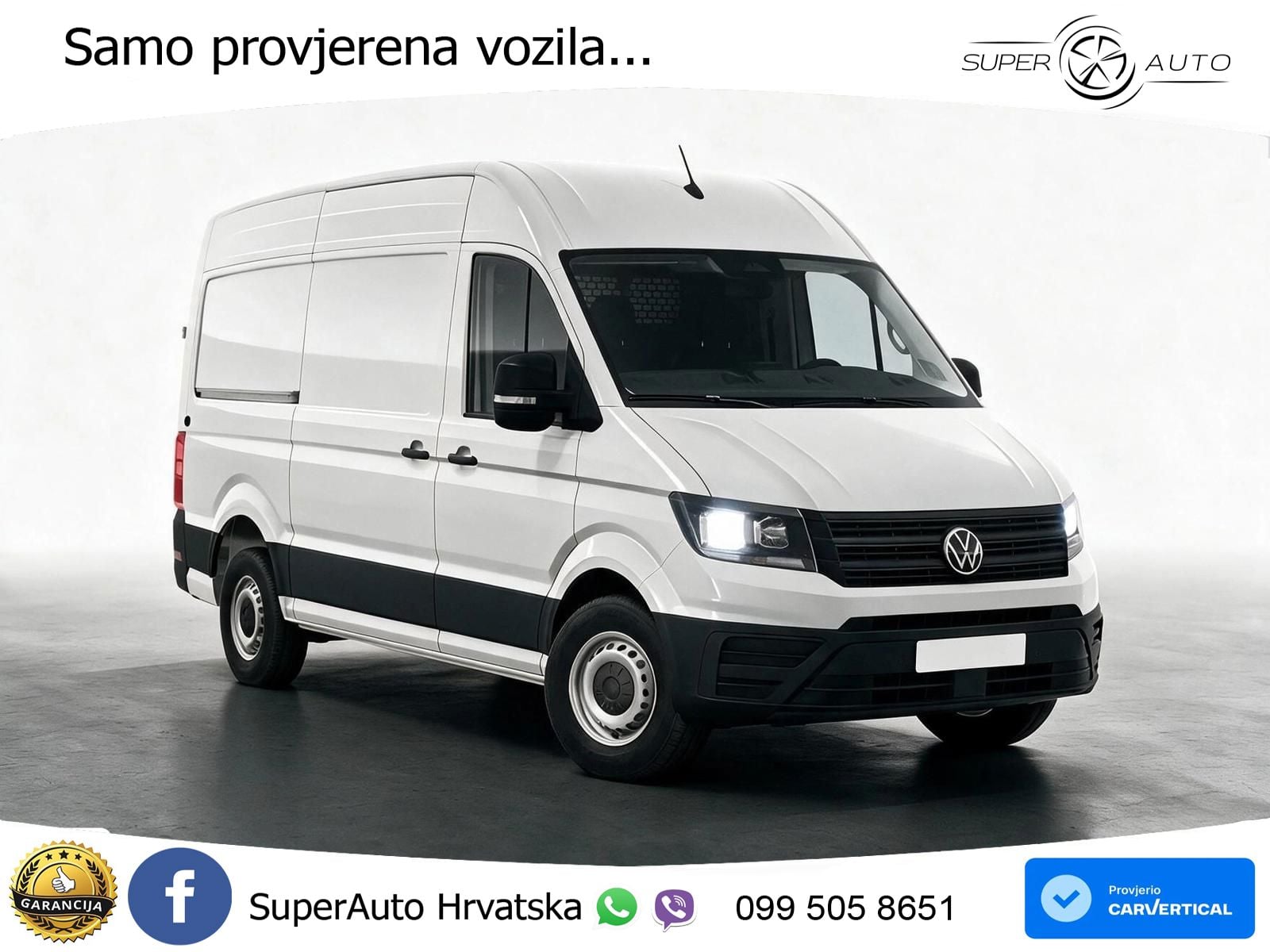 Volkswagen Crafter 35 L3H3 AHK APP - 5 Jahre Garantie - %%% 140 KS