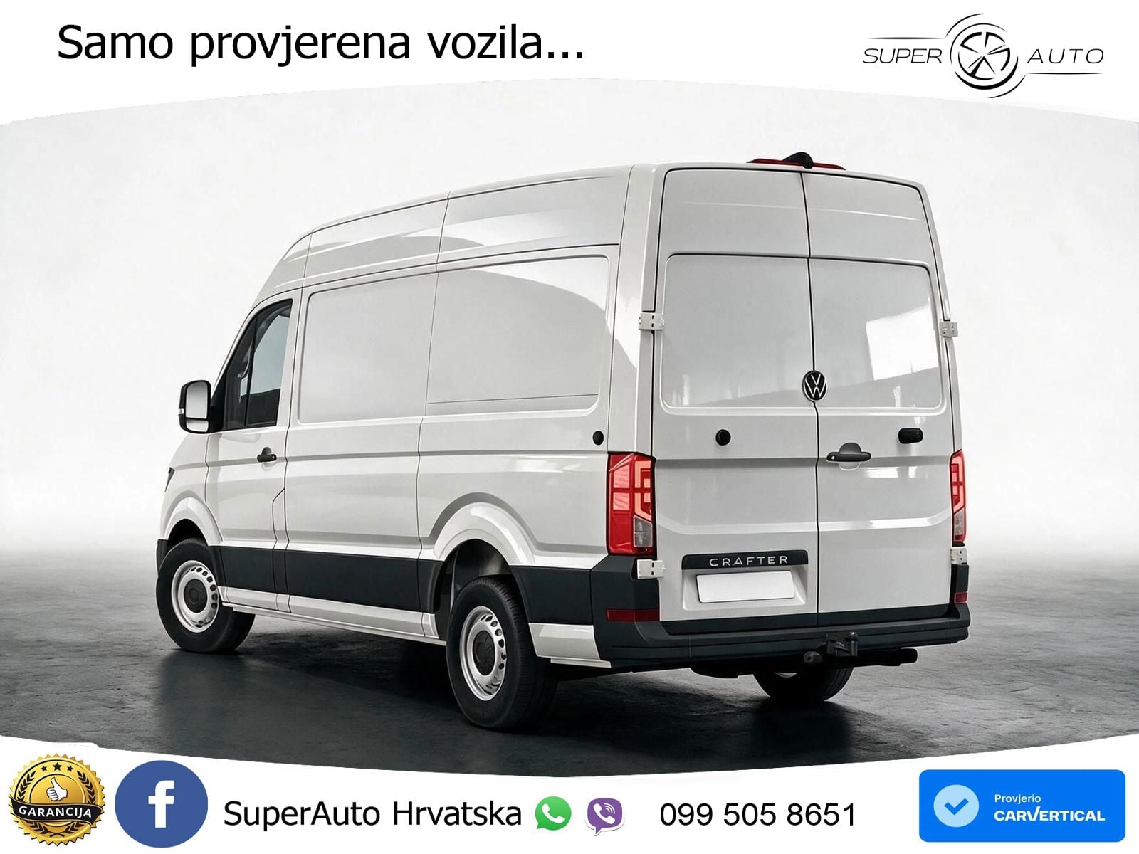 Volkswagen Crafter 35 L3H3 AHK APP - 5 Jahre Garantie - %%% 140 KS