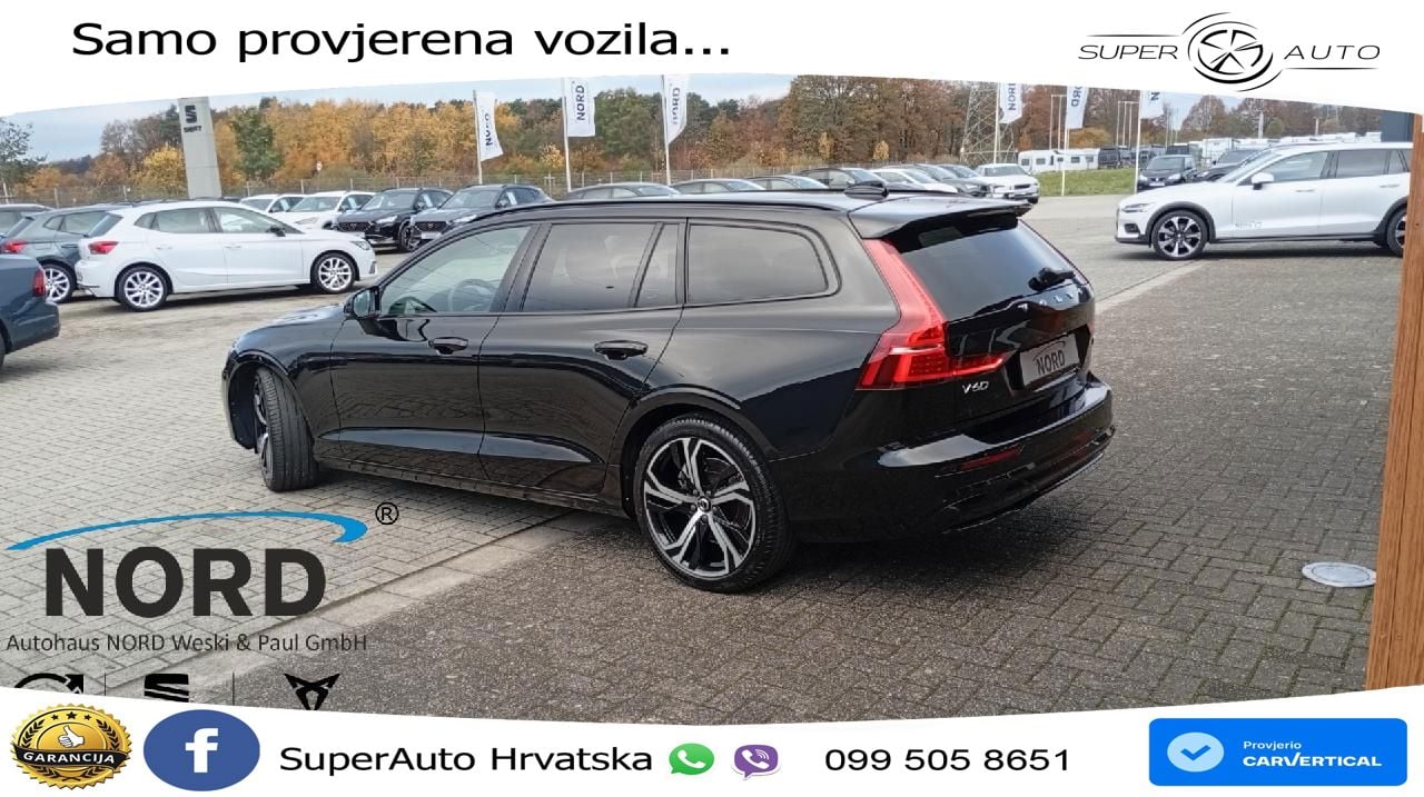 Volvo V60 2.0 B4 Diesel Geartronic LED+GR SJED+ACC