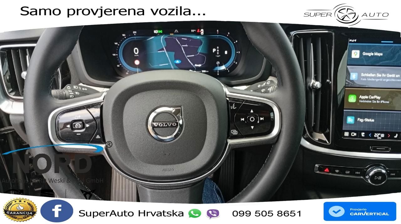 Volvo V60 2.0 B4 Diesel Geartronic LED+GR SJED+ACC