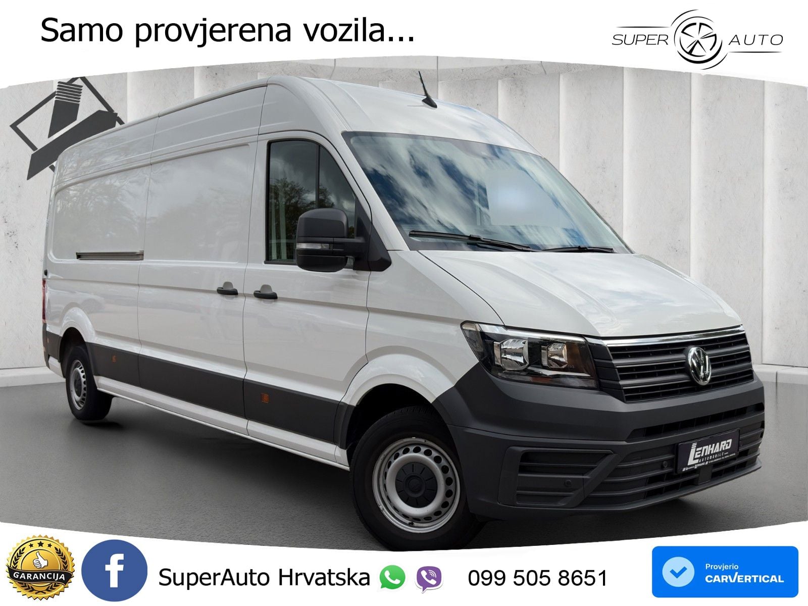 Volkswagen Crafter Kasten L4H2*Navi*Kamera* 177 KS