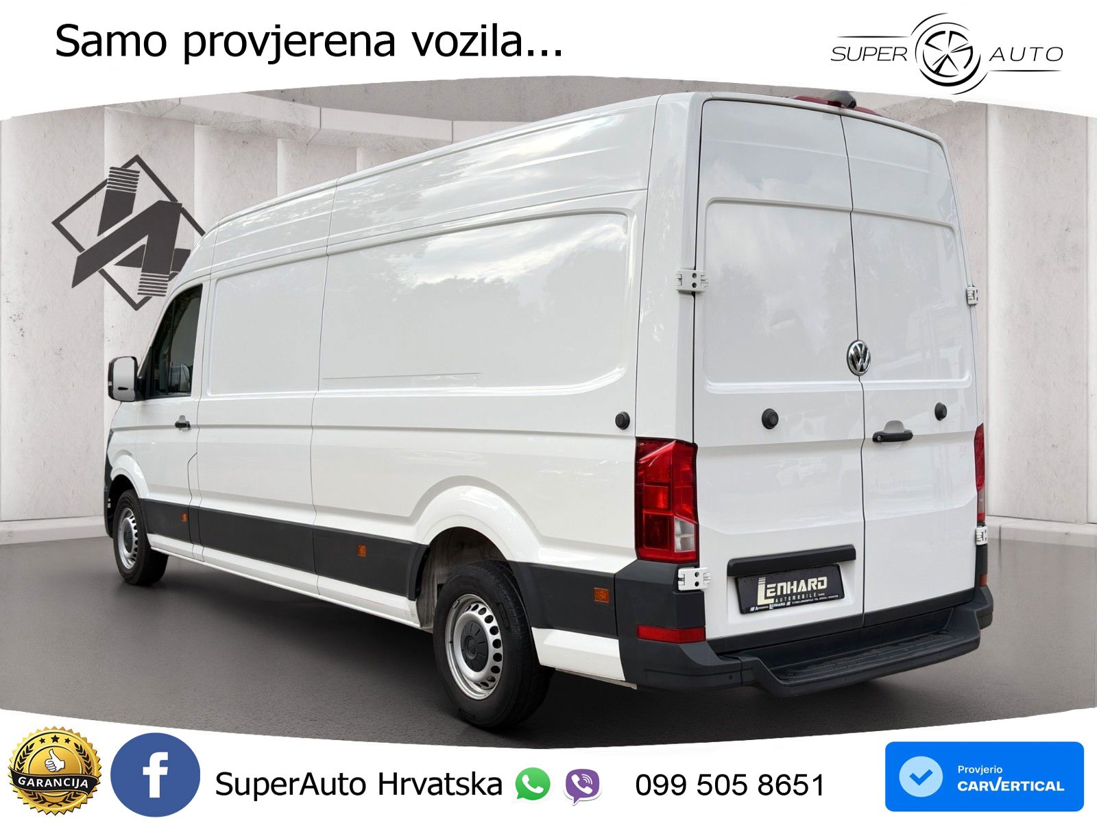 Volkswagen Crafter Kasten L4H2*Navi*Kamera* 177 KS