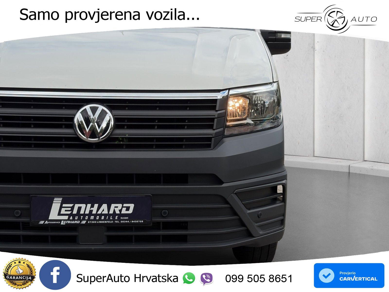 Volkswagen Crafter Kasten L4H2*Navi*Kamera* 177 KS