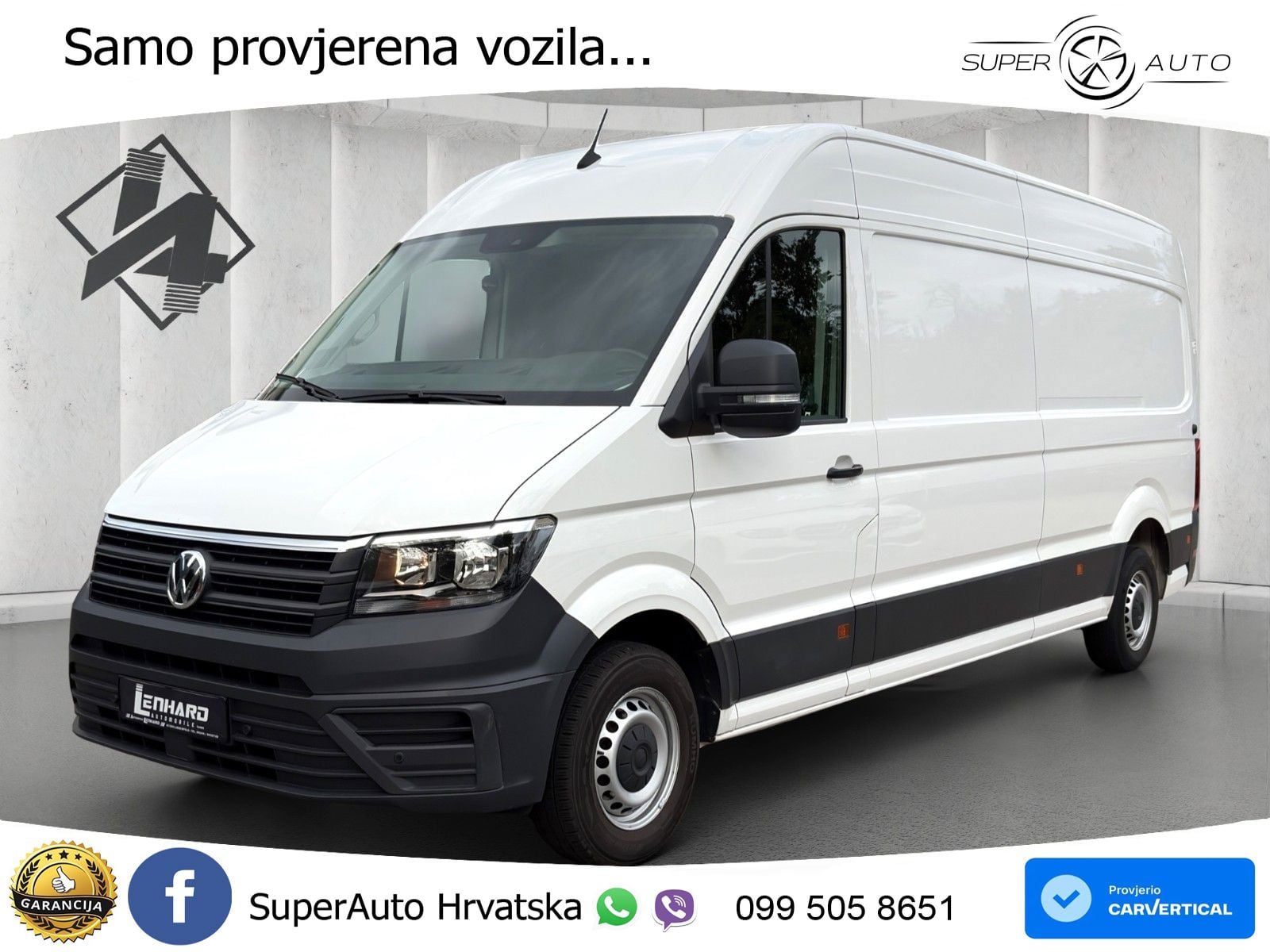 Volkswagen Crafter Kasten L4H2*Navi*Kamera* 177 KS