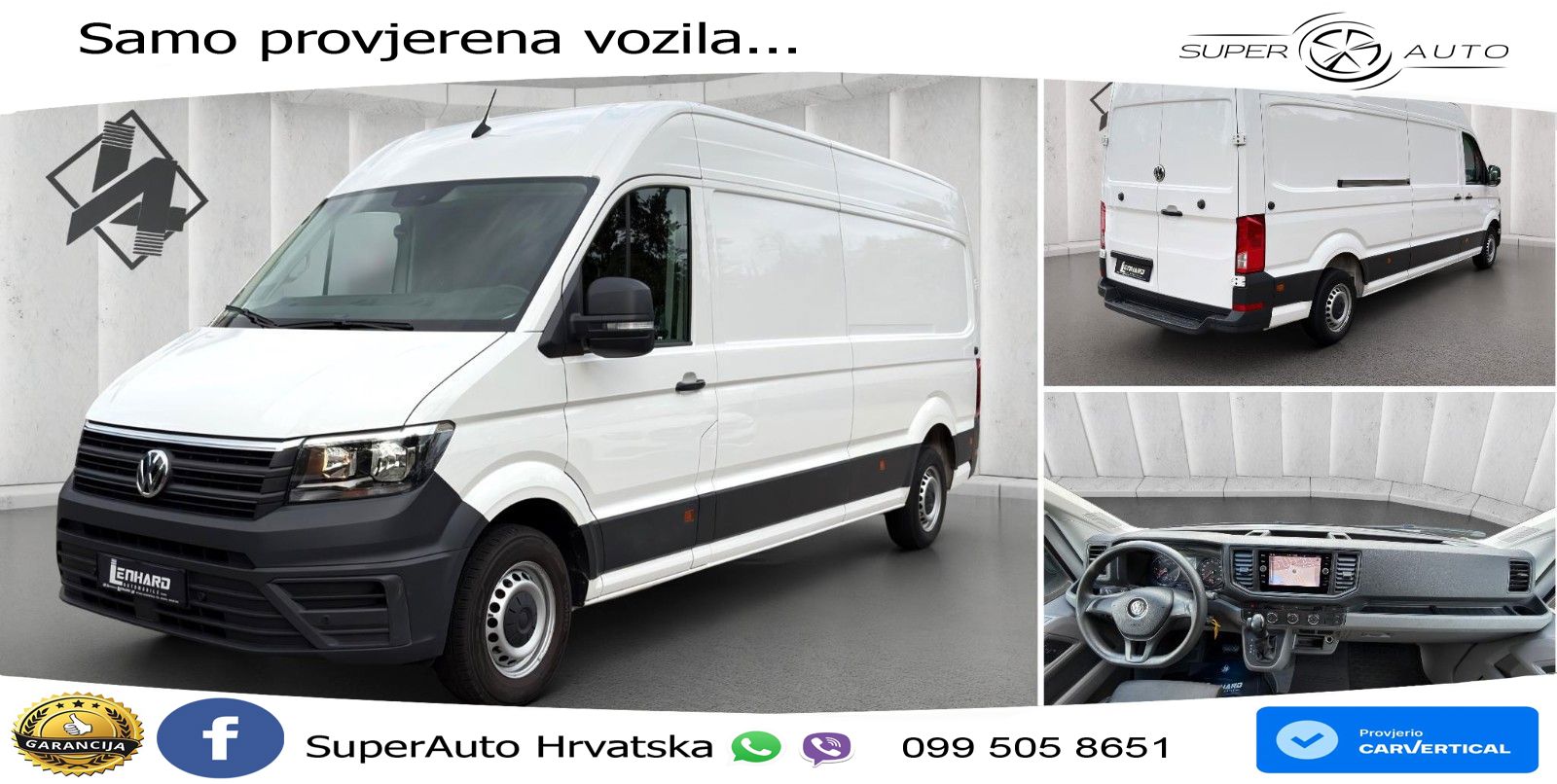 Volkswagen Crafter Kasten L4H2*Navi*Kamera* 177 KS