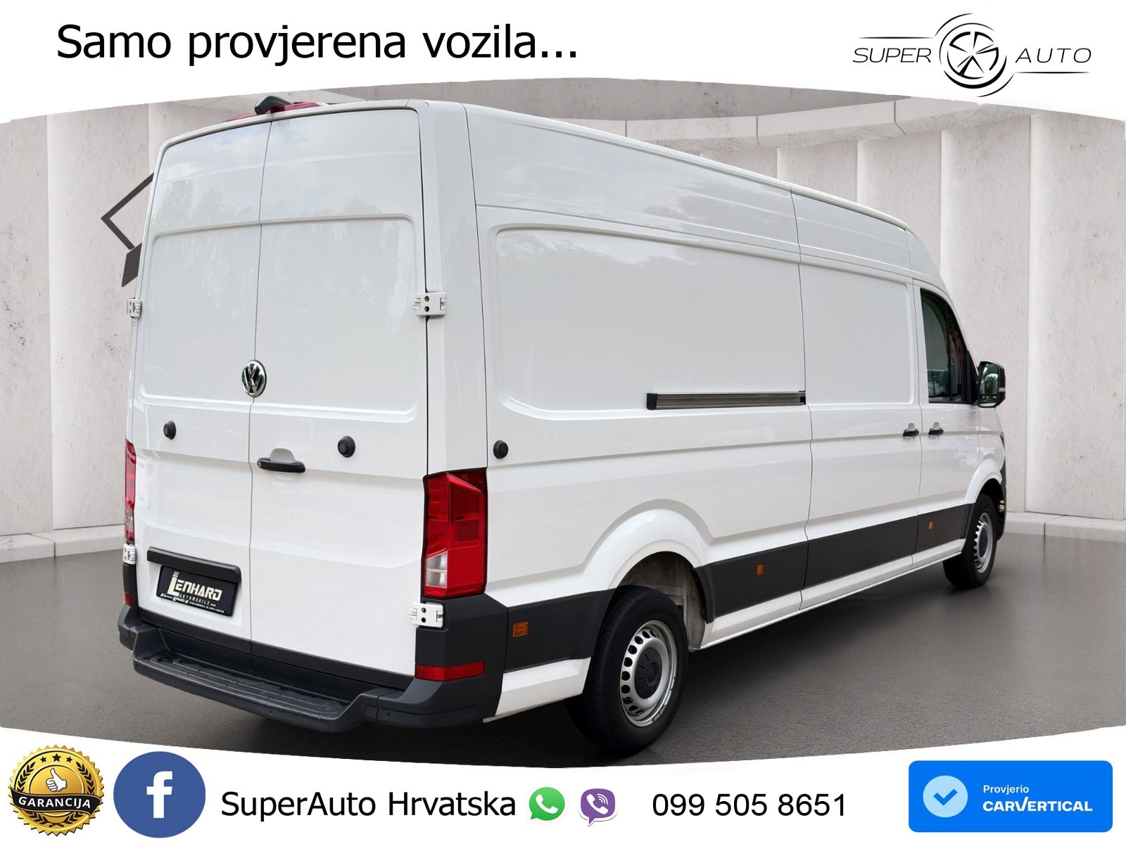 Volkswagen Crafter Kasten L4H2*Navi*Kamera* 177 KS