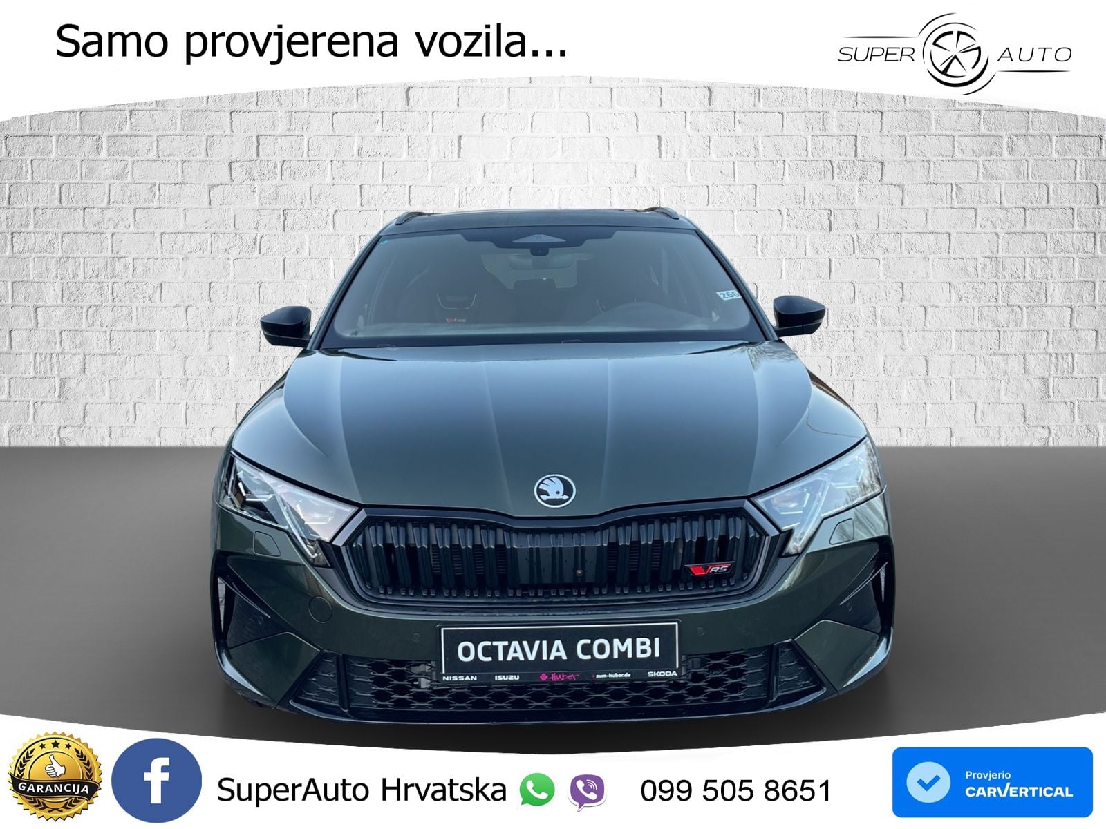 Škoda Octavia Combi RS 2.0 TSI (265 KS) DSG