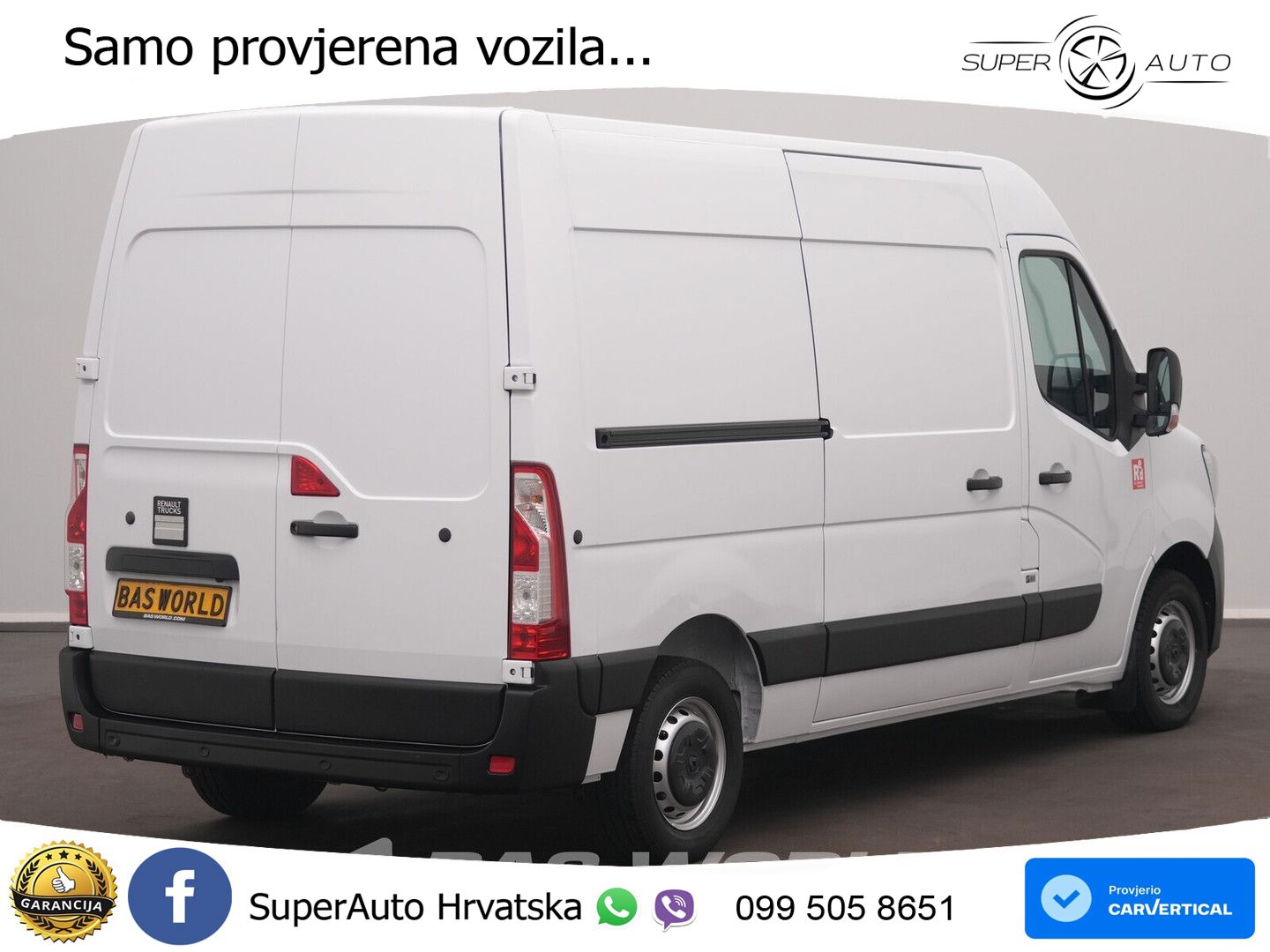 Renault Master 150PK L2H2 Airco Navi Cruise Parkeersenso 150 KS