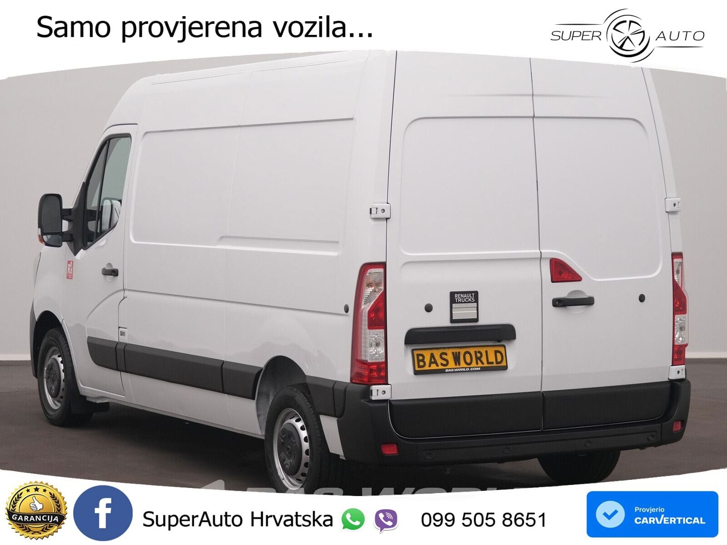 Renault Master 150PK L2H2 Airco Navi Cruise Parkeersenso 150 KS