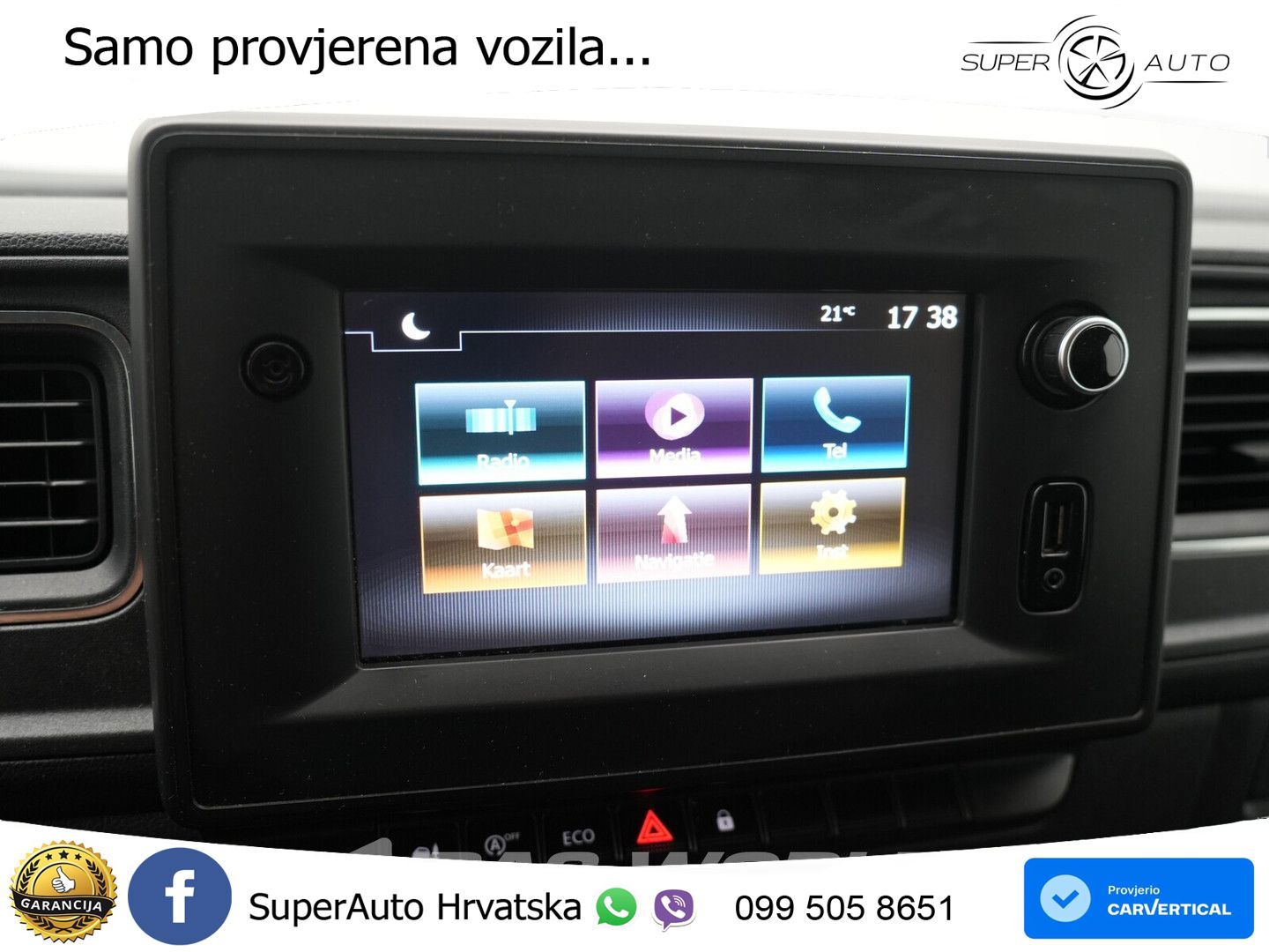Renault Master 150PK L2H2 Airco Navi Cruise Parkeersenso 150 KS
