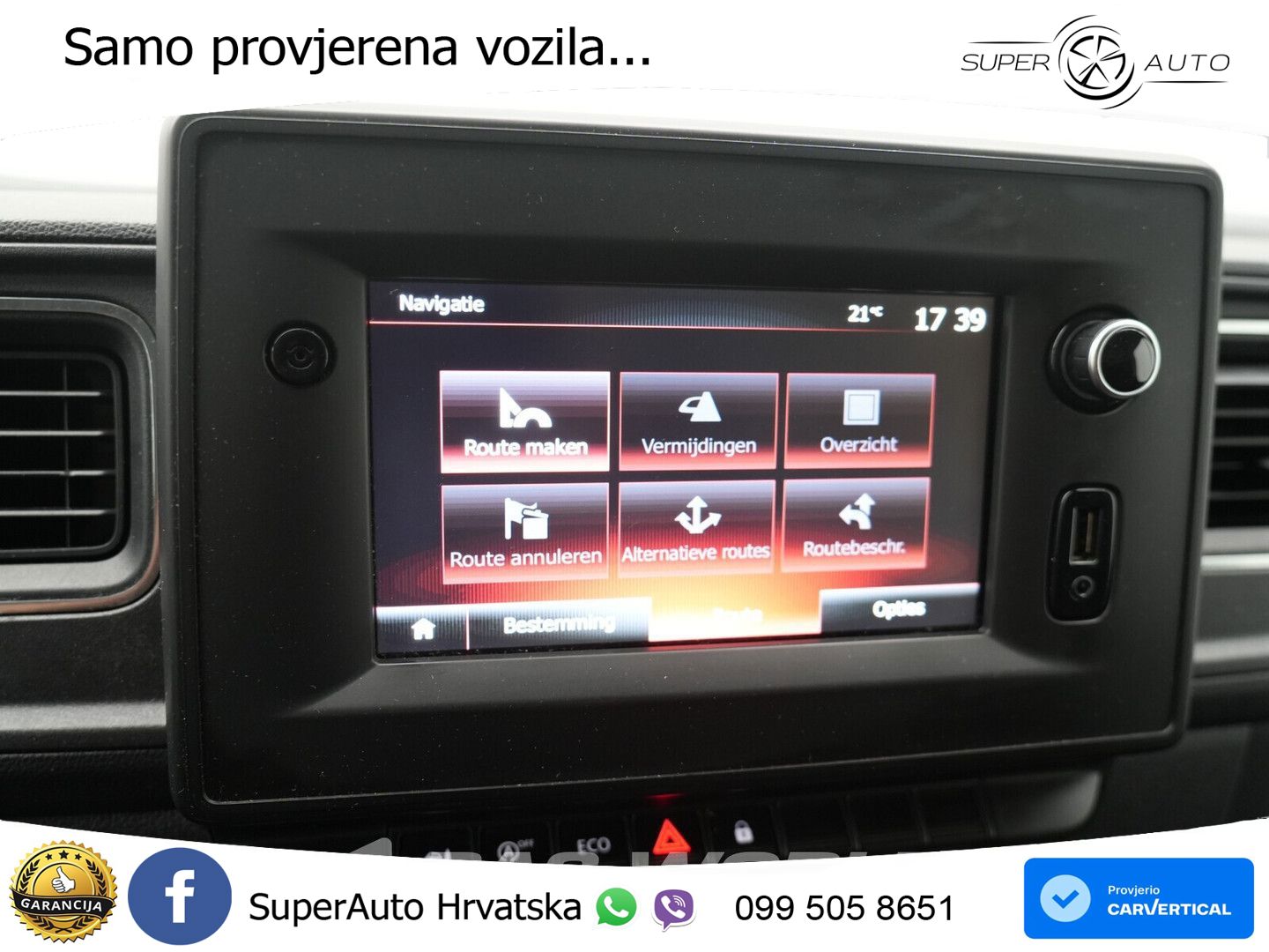 Renault Master 150PK L2H2 Airco Navi Cruise Parkeersenso 150 KS