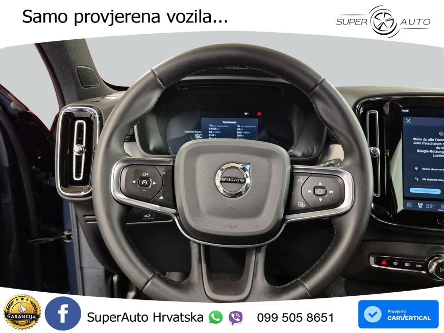 Volvo XC40 2.0 B3 163 KS Automatic LED+GR SJED+ACC
