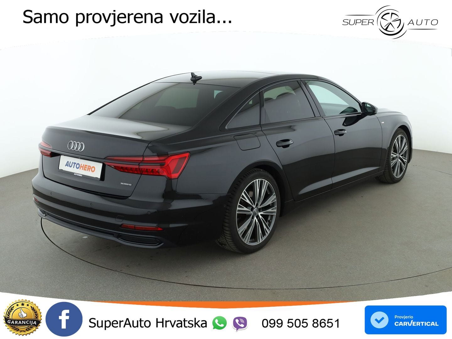 Audi A6 55 TFSI V6 (340 KS) quattro S tronic S line MATRIX+GR SJED+KAM