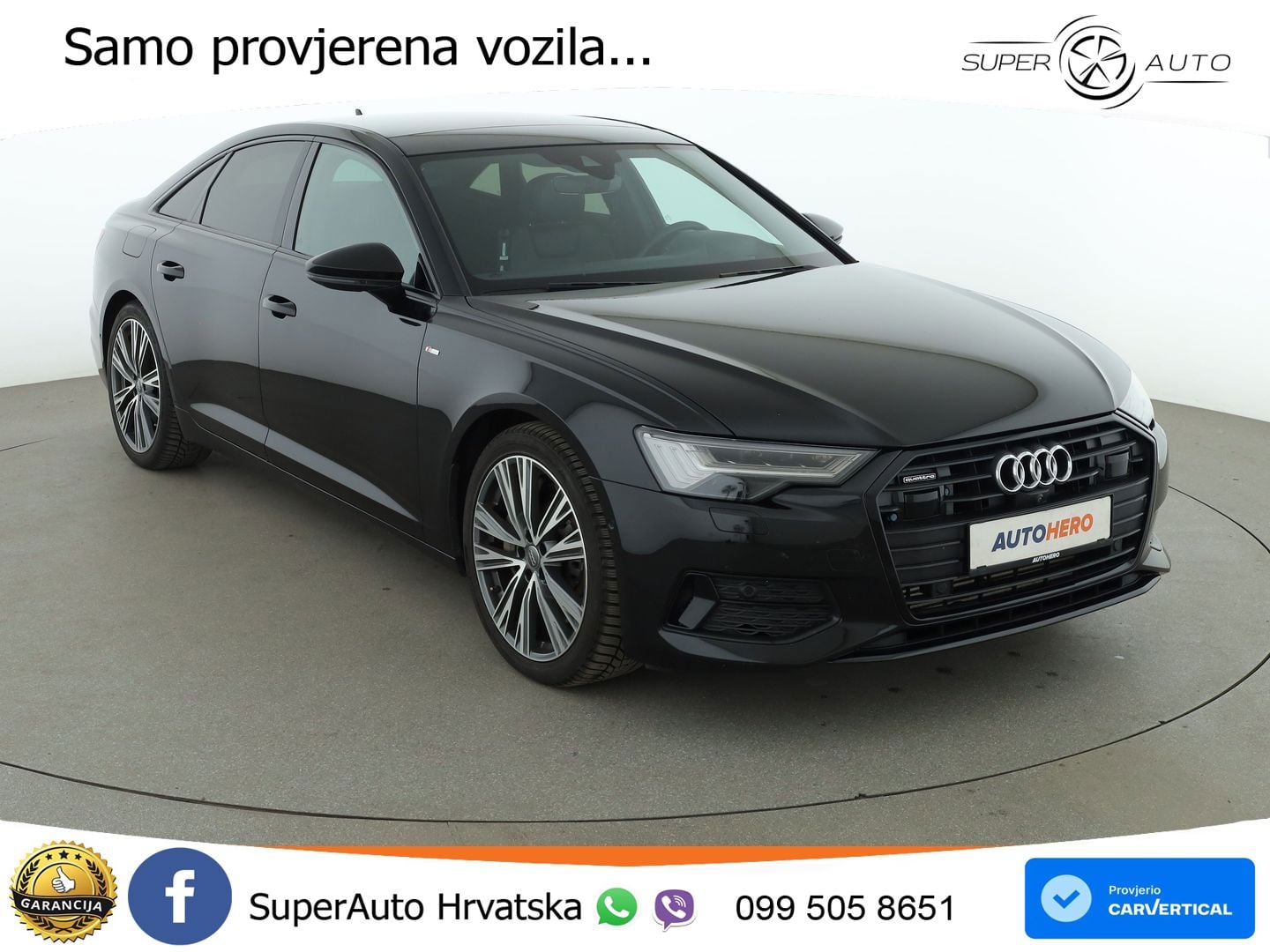 Audi A6 55 TFSI V6 (340 KS) quattro S tronic S line MATRIX+GR SJED+KAM