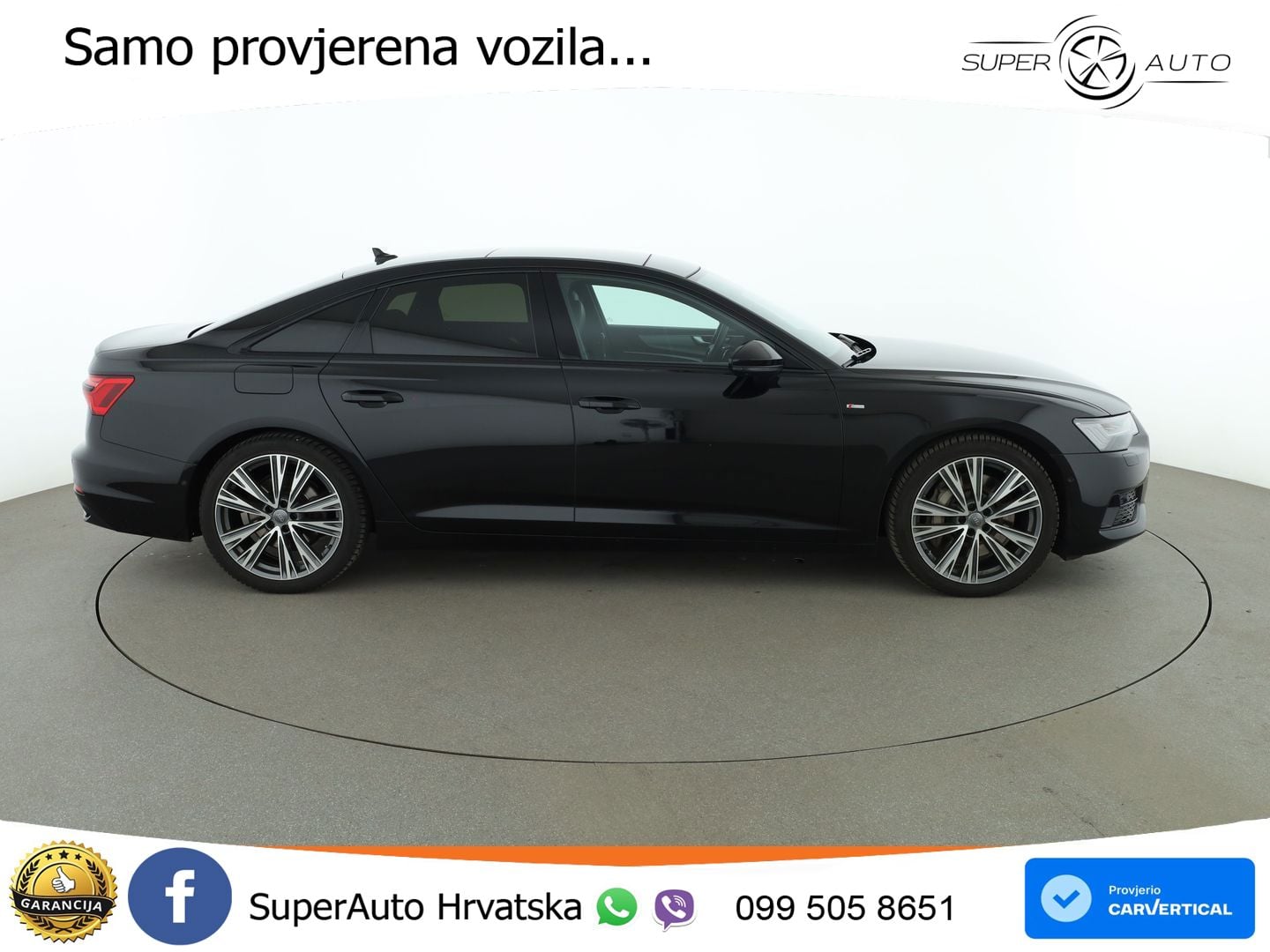 Audi A6 55 TFSI V6 (340 KS) quattro S tronic S line MATRIX+GR SJED+KAM
