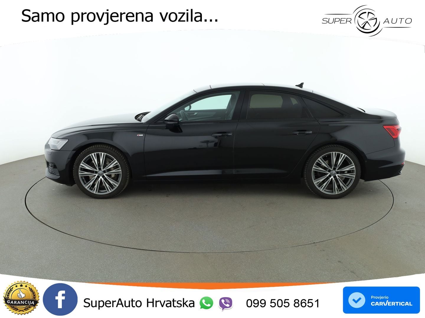 Audi A6 55 TFSI V6 (340 KS) quattro S tronic S line MATRIX+GR SJED+KAM