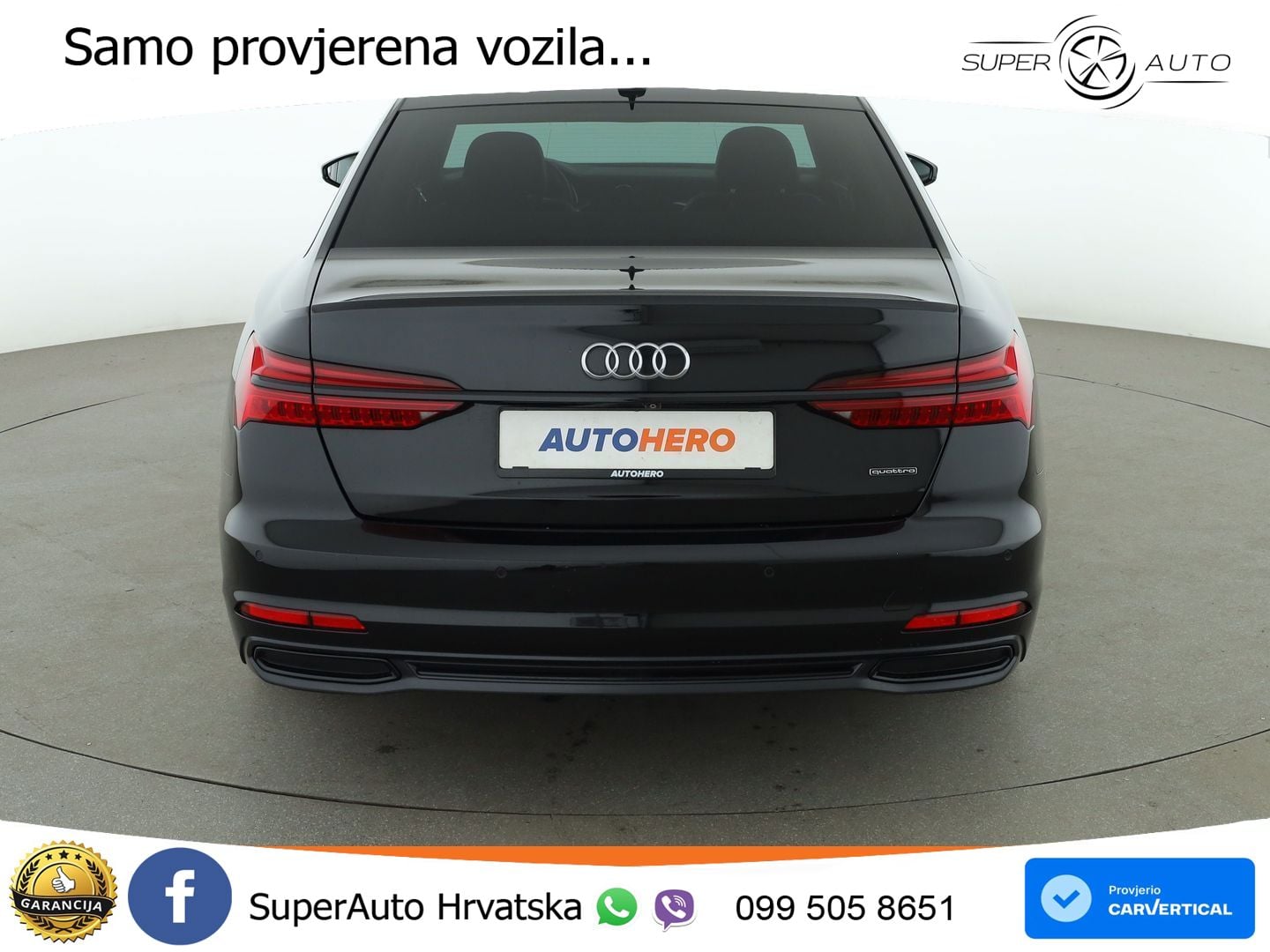 Audi A6 55 TFSI V6 (340 KS) quattro S tronic S line MATRIX+GR SJED+KAM