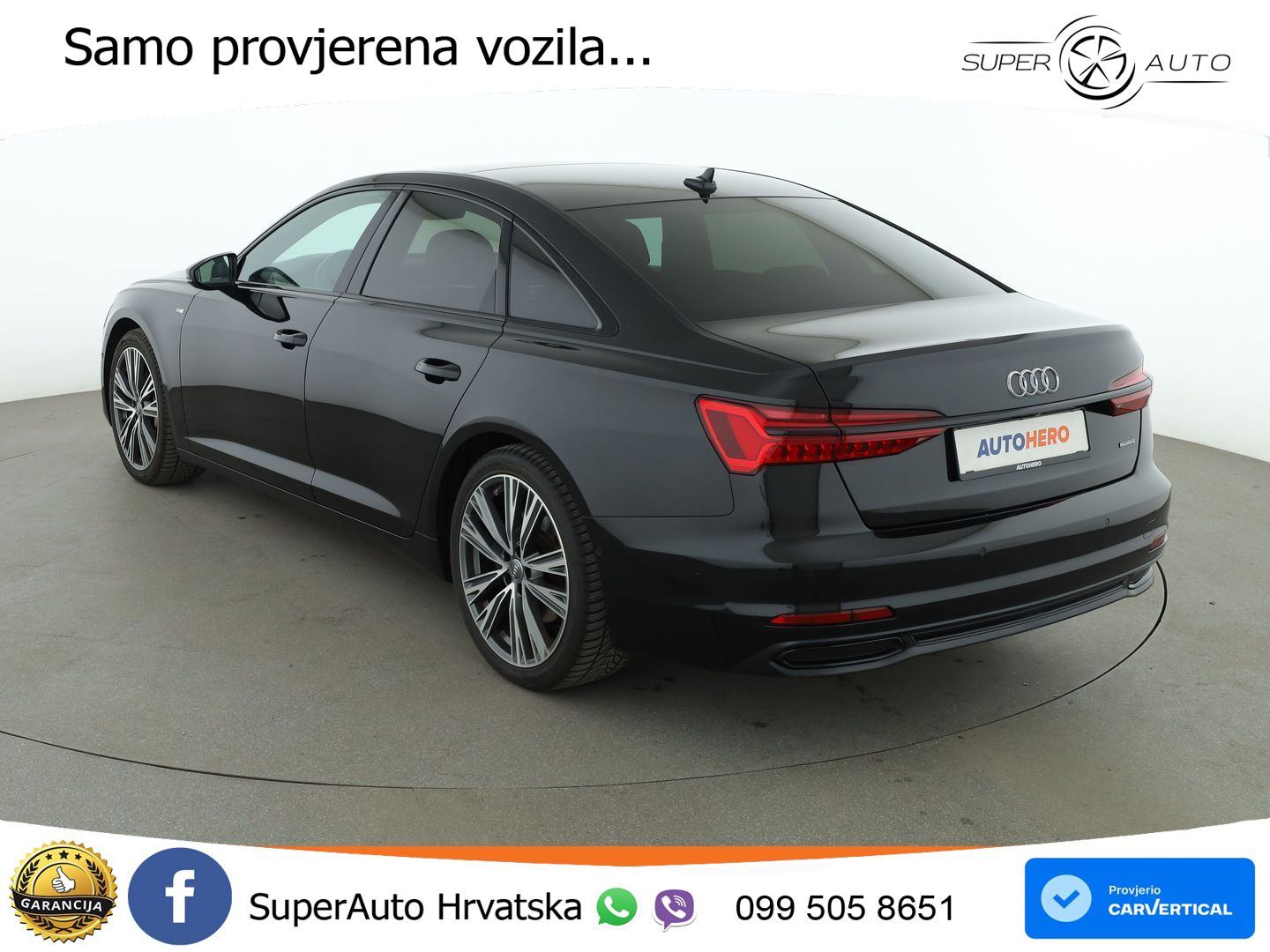 Audi A6 55 TFSI V6 (340 KS) quattro S tronic S line MATRIX+GR SJED+KAM