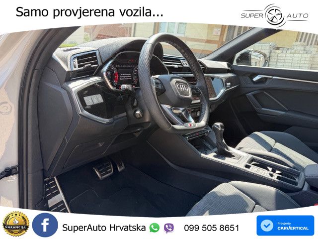 Audi Q3 II Sportback 40 TFSI (190 KS) quattro S tronic S line LED+GR SJED+ACC