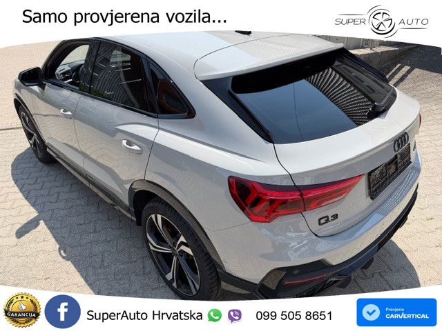 Audi Q3 II Sportback 40 TFSI (190 KS) quattro S tronic S line LED+GR SJED+ACC