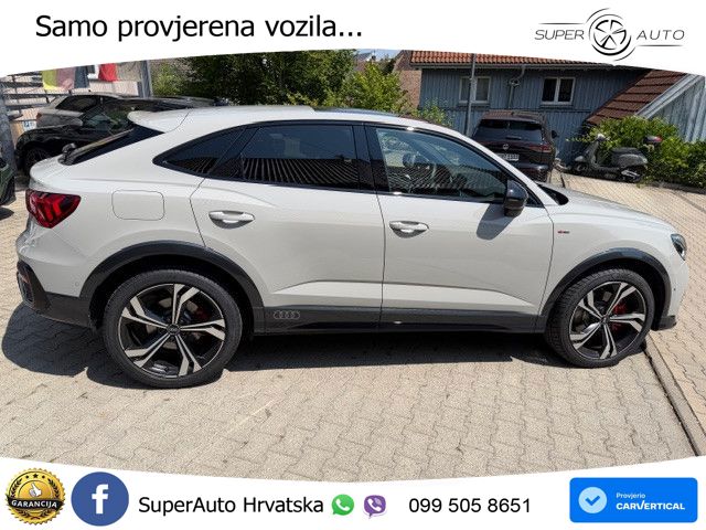 Audi Q3 II Sportback 40 TFSI (190 KS) quattro S tronic S line LED+GR SJED+ACC