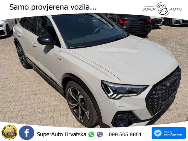 Audi Q3 II Sportback 40 TFSI (190 KS) quattro S tronic S line LED+GR SJED+ACC