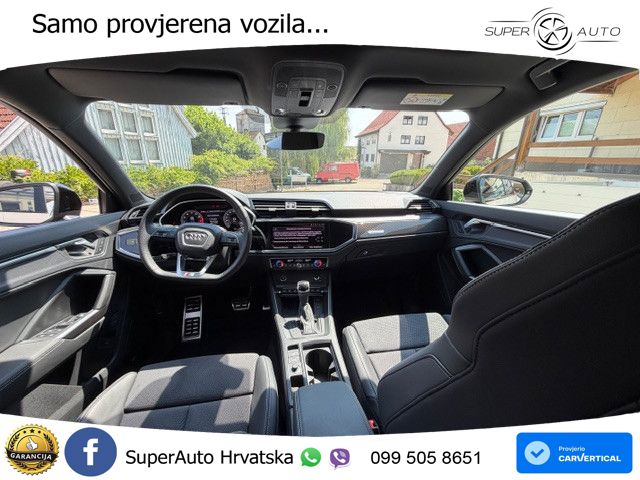Audi Q3 II Sportback 40 TFSI (190 KS) quattro S tronic S line LED+GR SJED+ACC