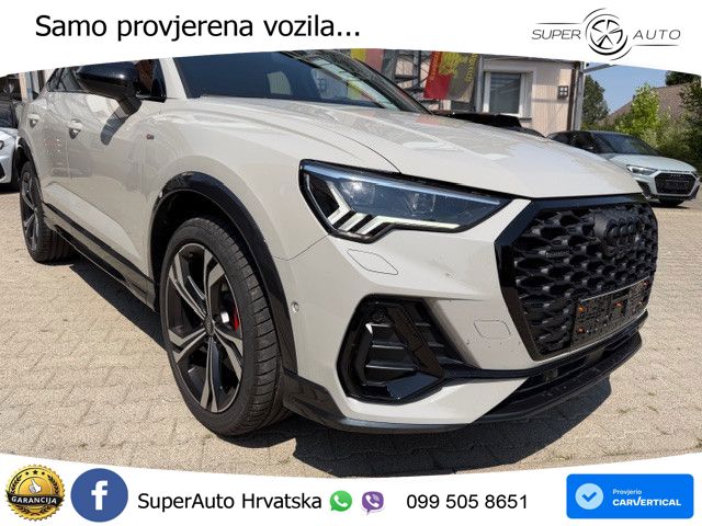 Audi Q3 II Sportback 40 TFSI (190 KS) quattro S tronic S line LED+GR SJED+ACC