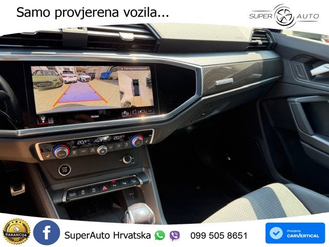 Audi Q3 II Sportback 40 TFSI (190 KS) quattro S tronic S line LED+GR SJED+ACC